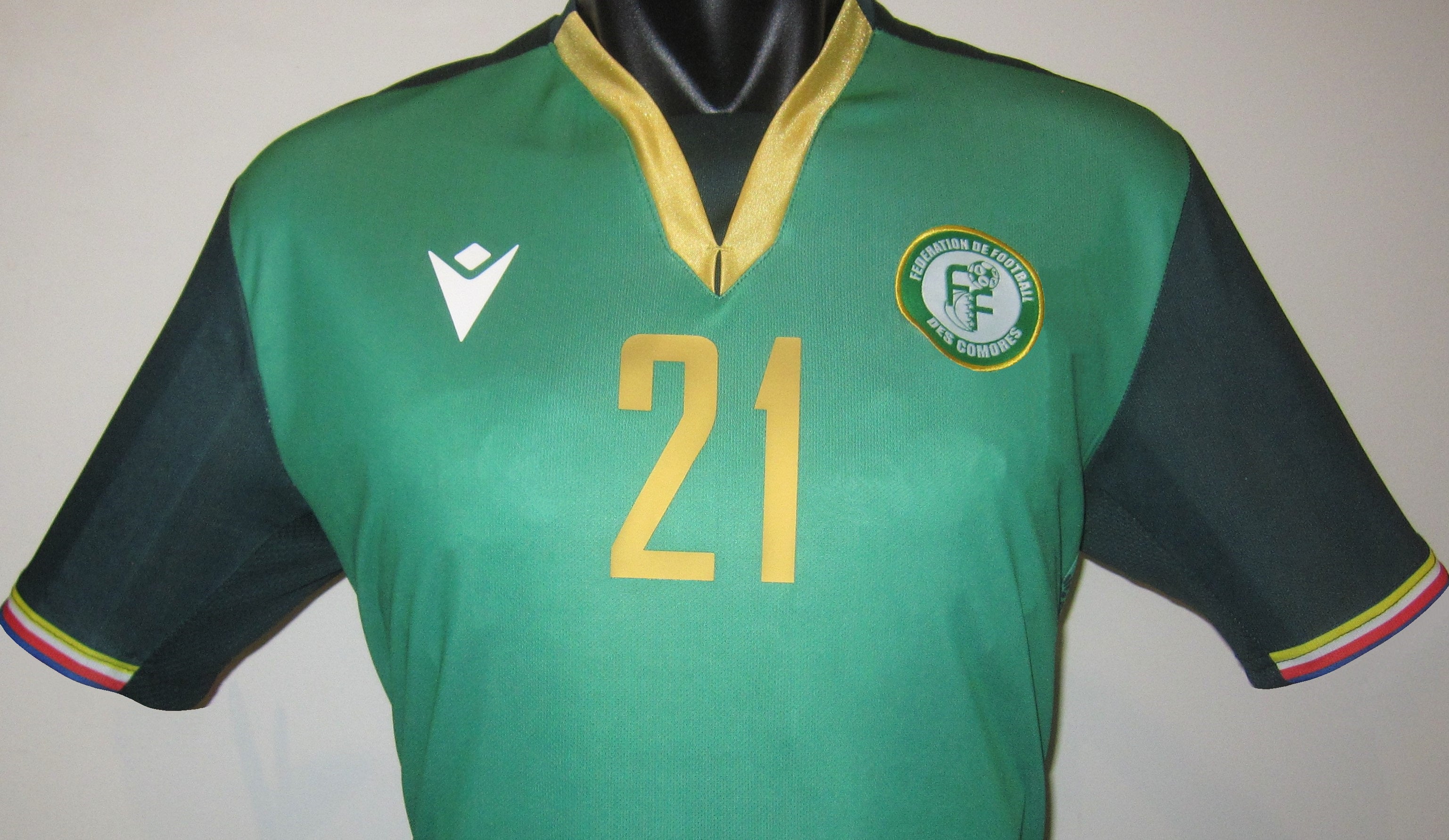 Comoros 2021-22 Home (BEN.M #21) Jersey/Shirt