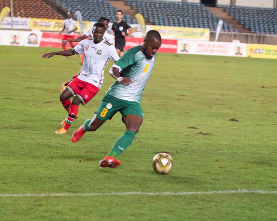 Comoros 2020 Home (#8-BACHIROU) Jersey/Shirt