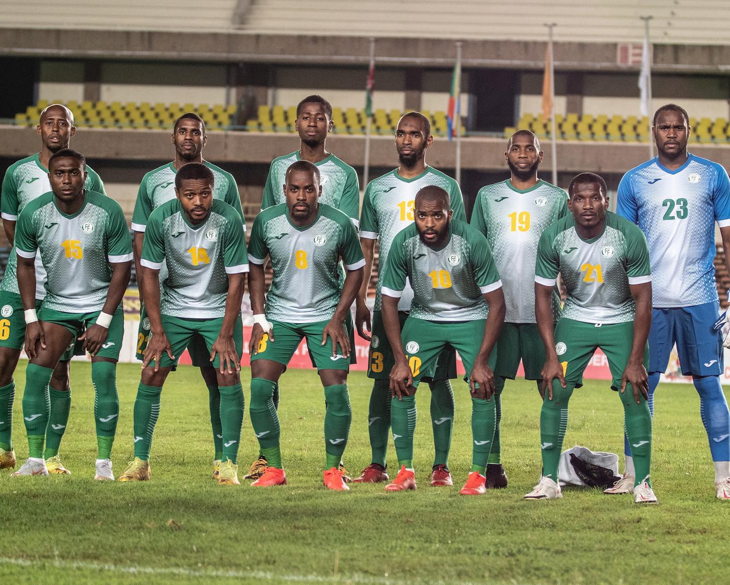 Comoros 2020 Home (#8-BACHIROU) Jersey/Shirt