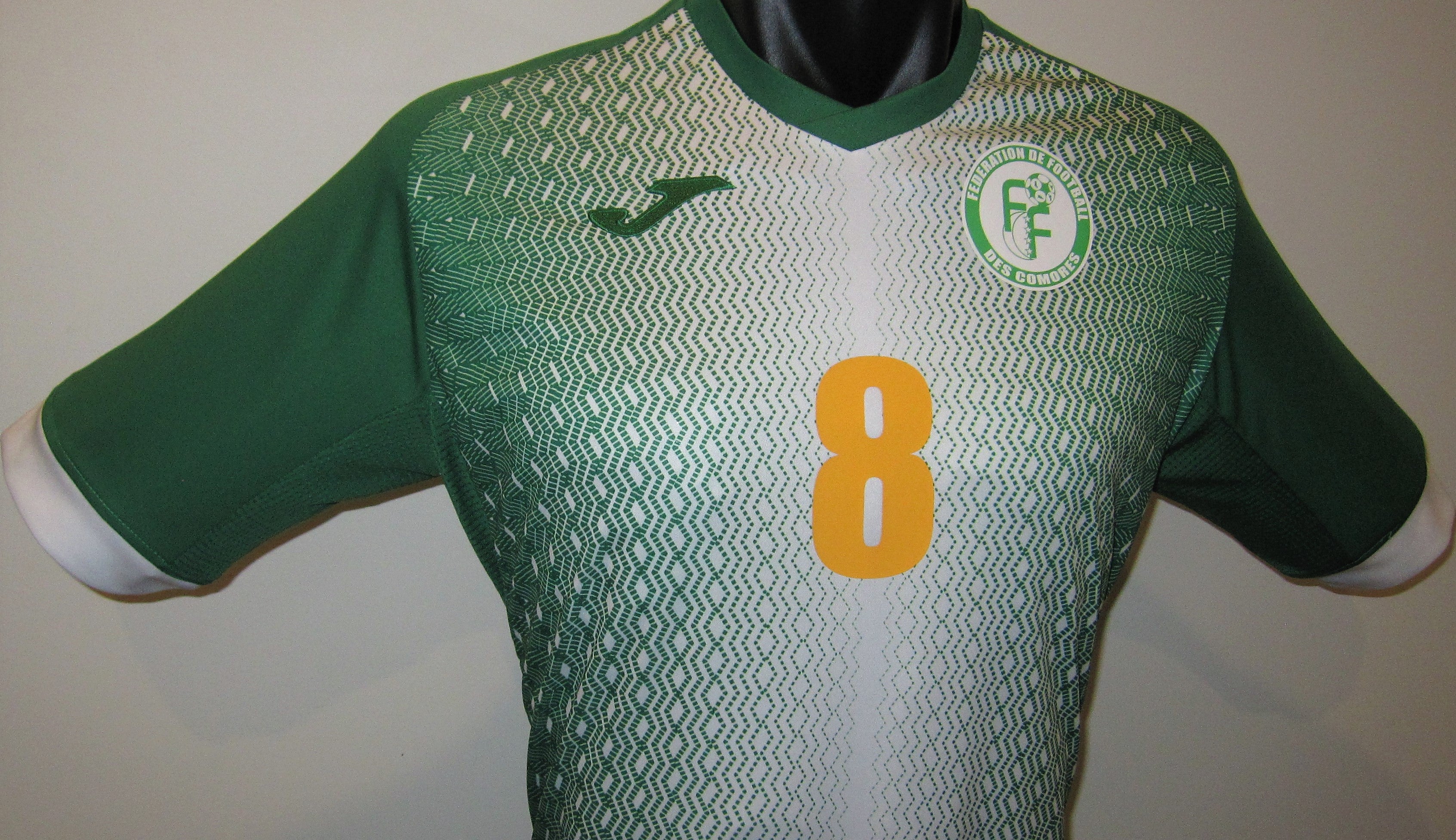 Comoros 2020 Home (#8-BACHIROU) Jersey/Shirt
