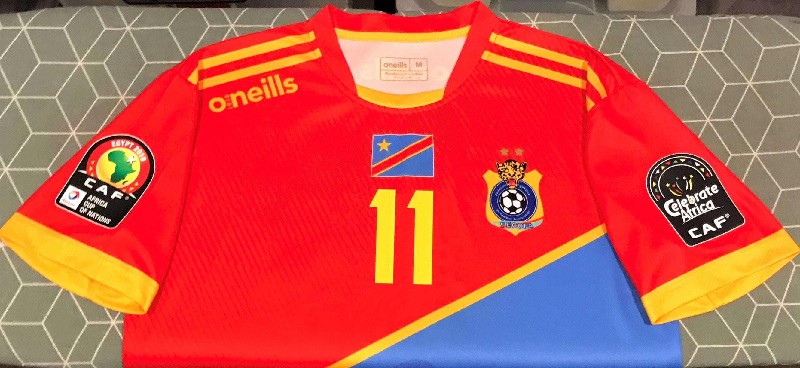 D.R. Congo 2019-20 Home (BOLASIE #11) Jersey/Shirt