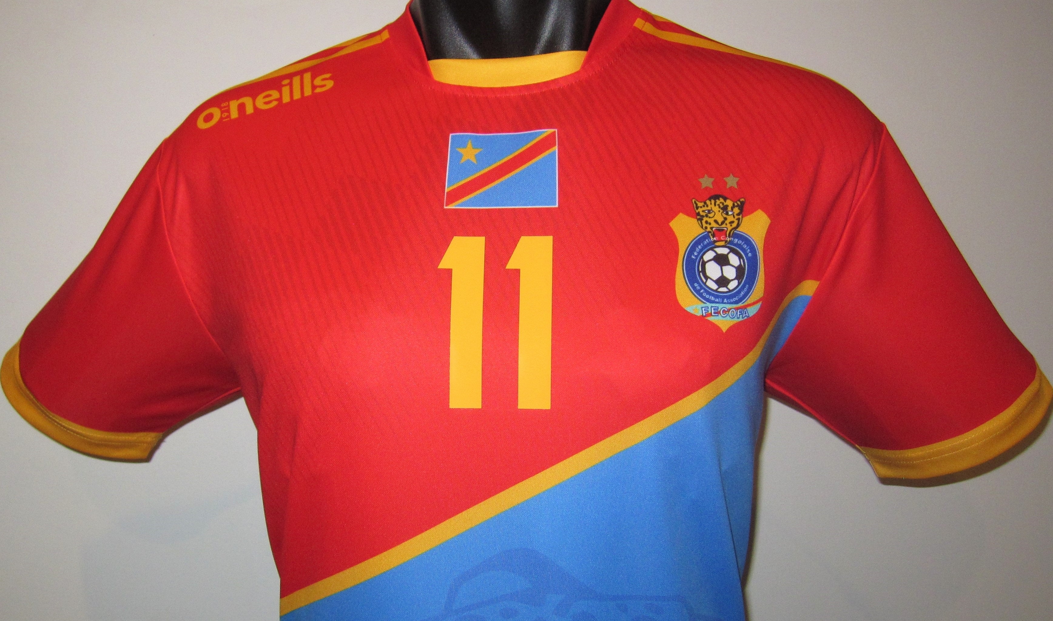 D.R. Congo 2019-20 Home (BOLASIE #11) Jersey/Shirt