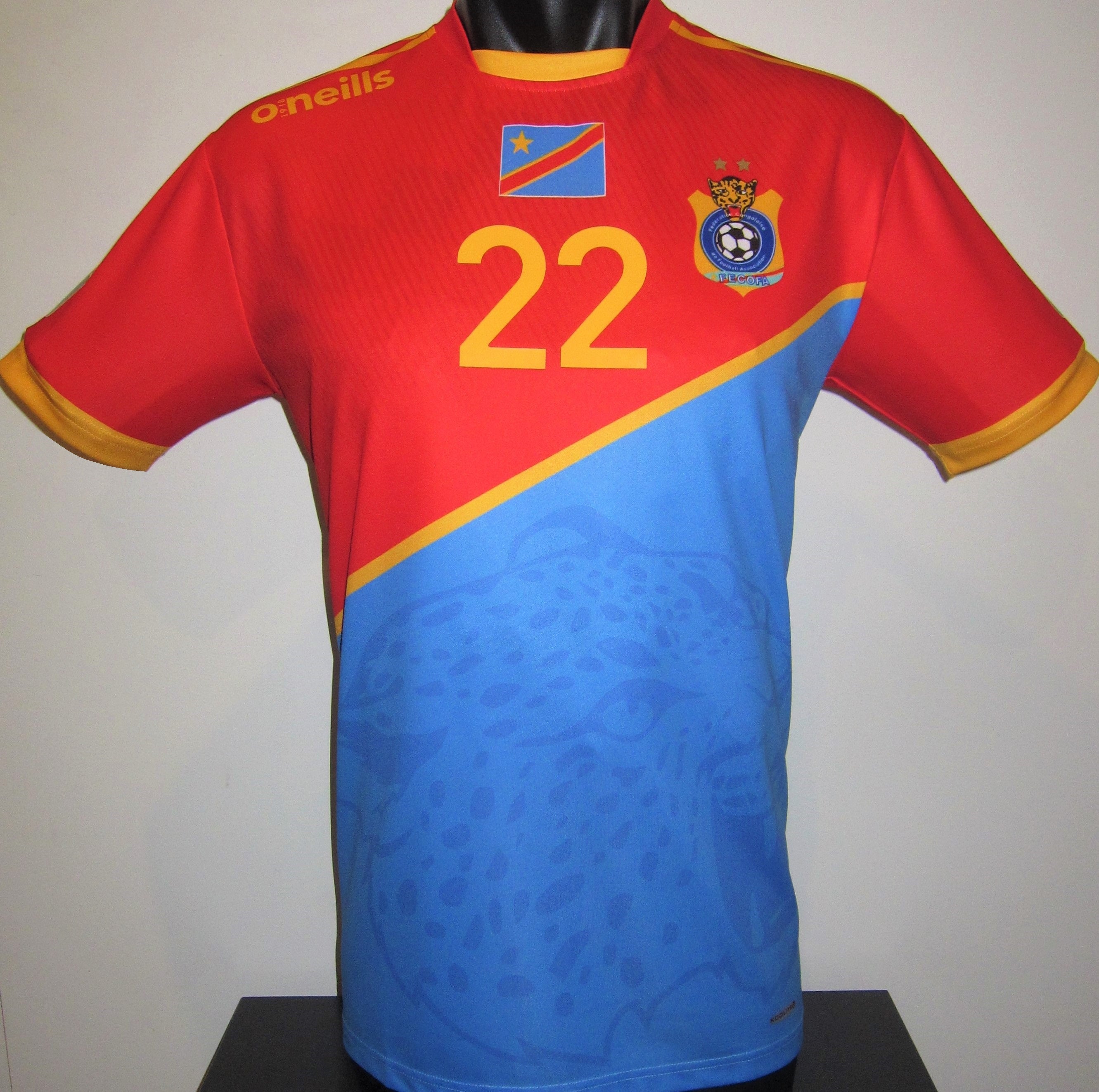 D.R. Congo 2019-20 Home (MBEMBA #22) Jersey/Shirt