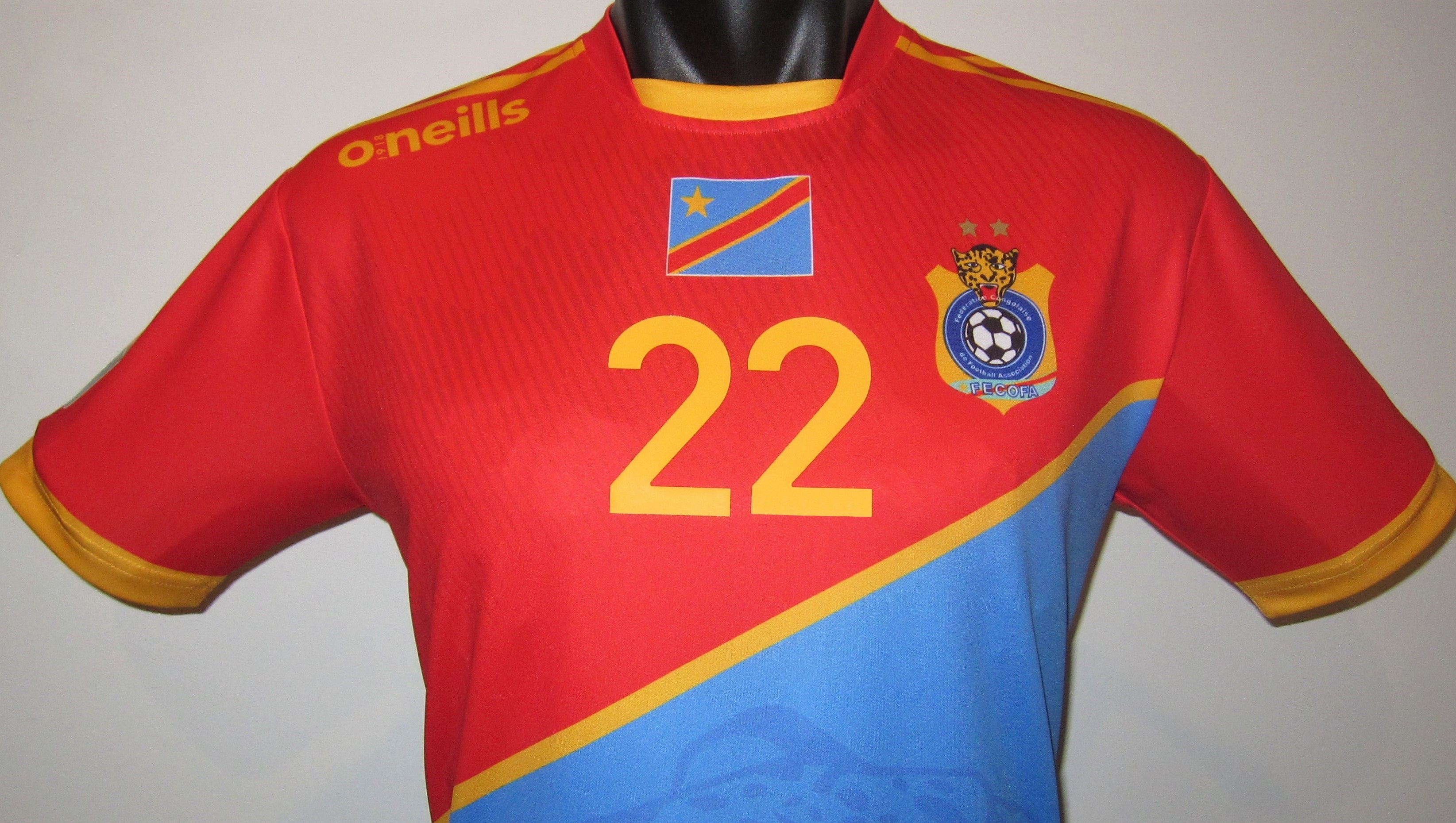 D.R. Congo 2019-20 Home (MBEMBA #22) Jersey/Shirt