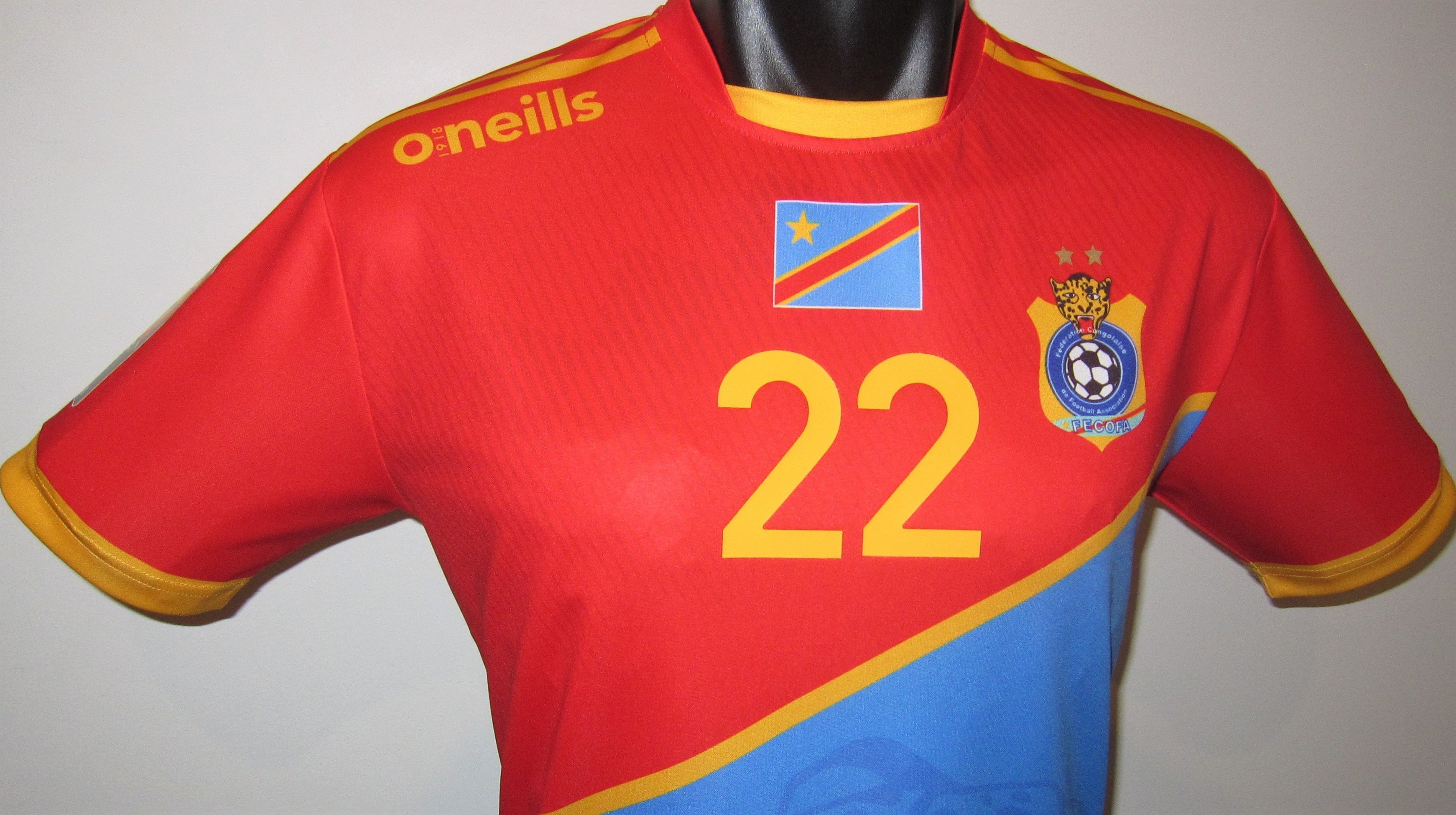 D.R. Congo 2019-20 Home (MBEMBA #22) Jersey/Shirt