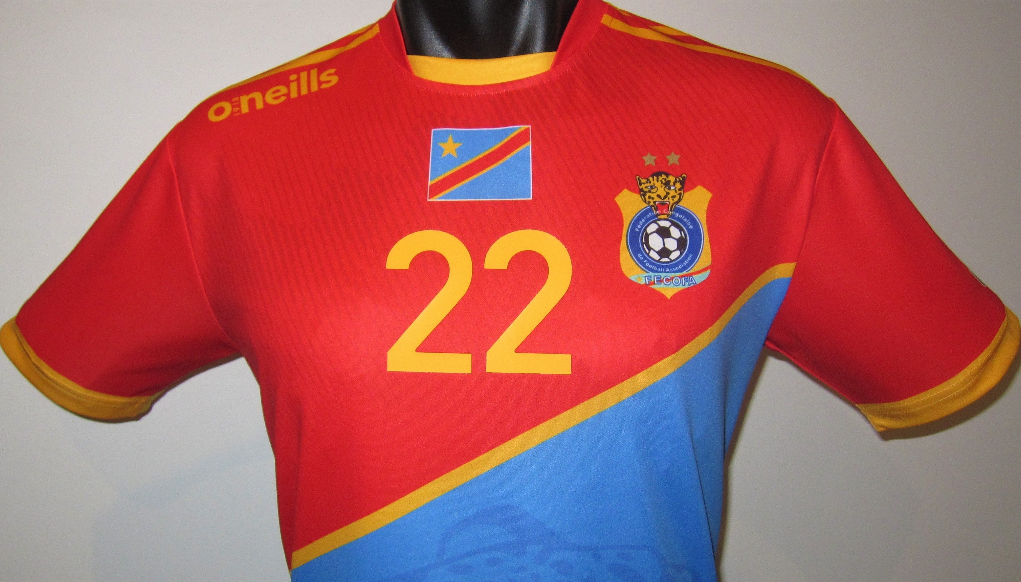 D.R. Congo 2019-20 Home (MBEMBA #22) Jersey/Shirt