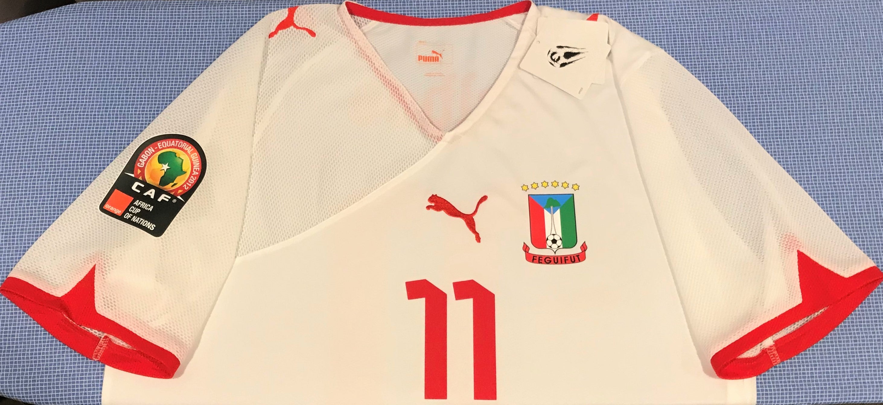 Equatorial Guinea 2012 Away (BALBOA #11) Jersey/Shirt