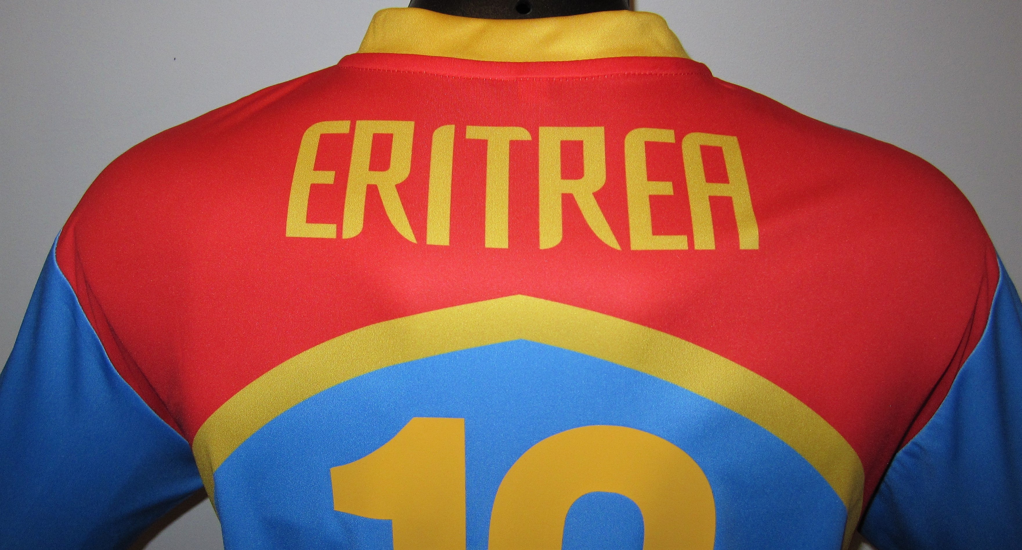 Eritrea 2018-19 Away (#10- GOITOM) Jersey/Shirt