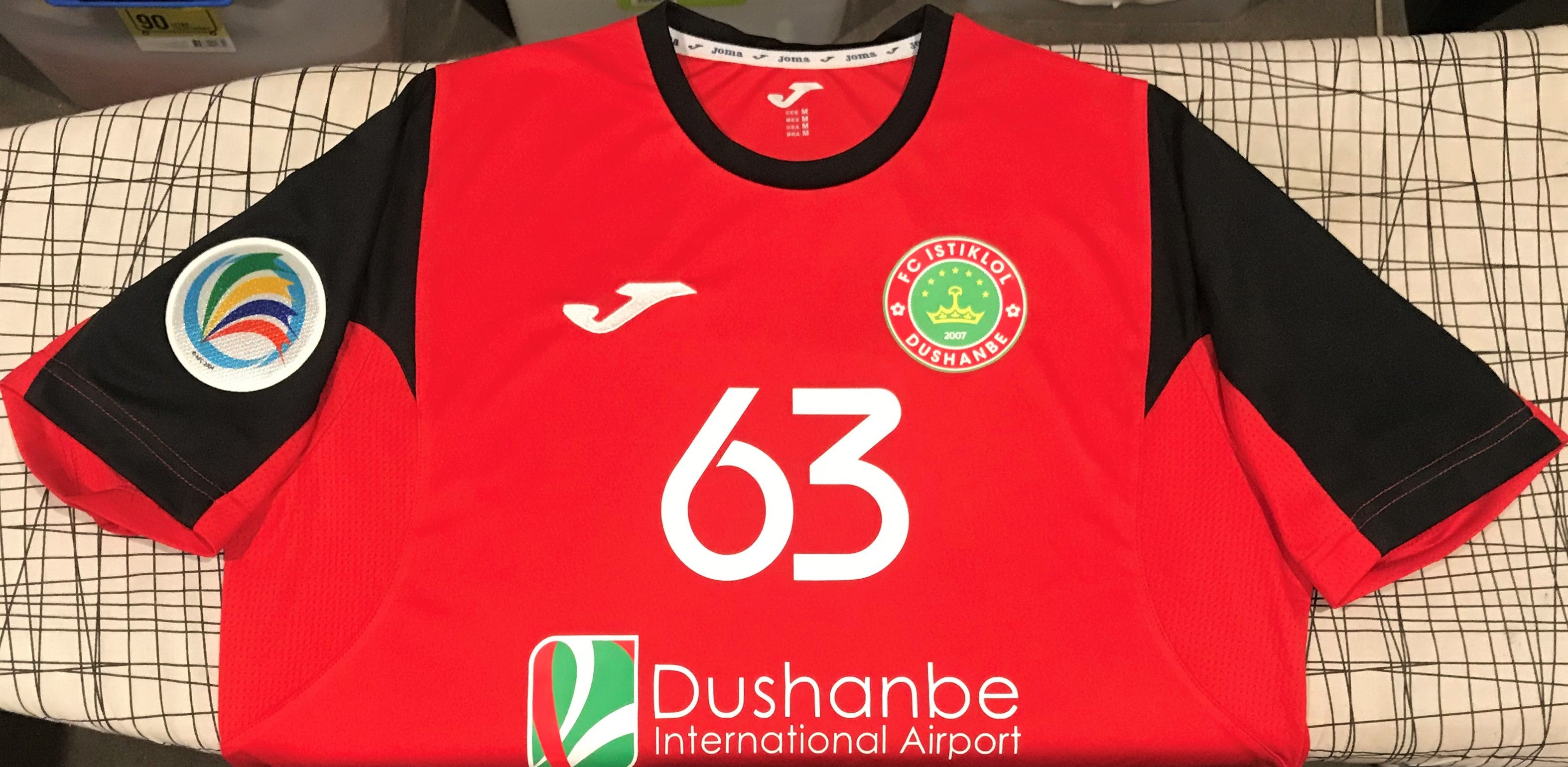FC Istiklol 2016-17 Home (M. JALILOV #63) Jersey/Shirt