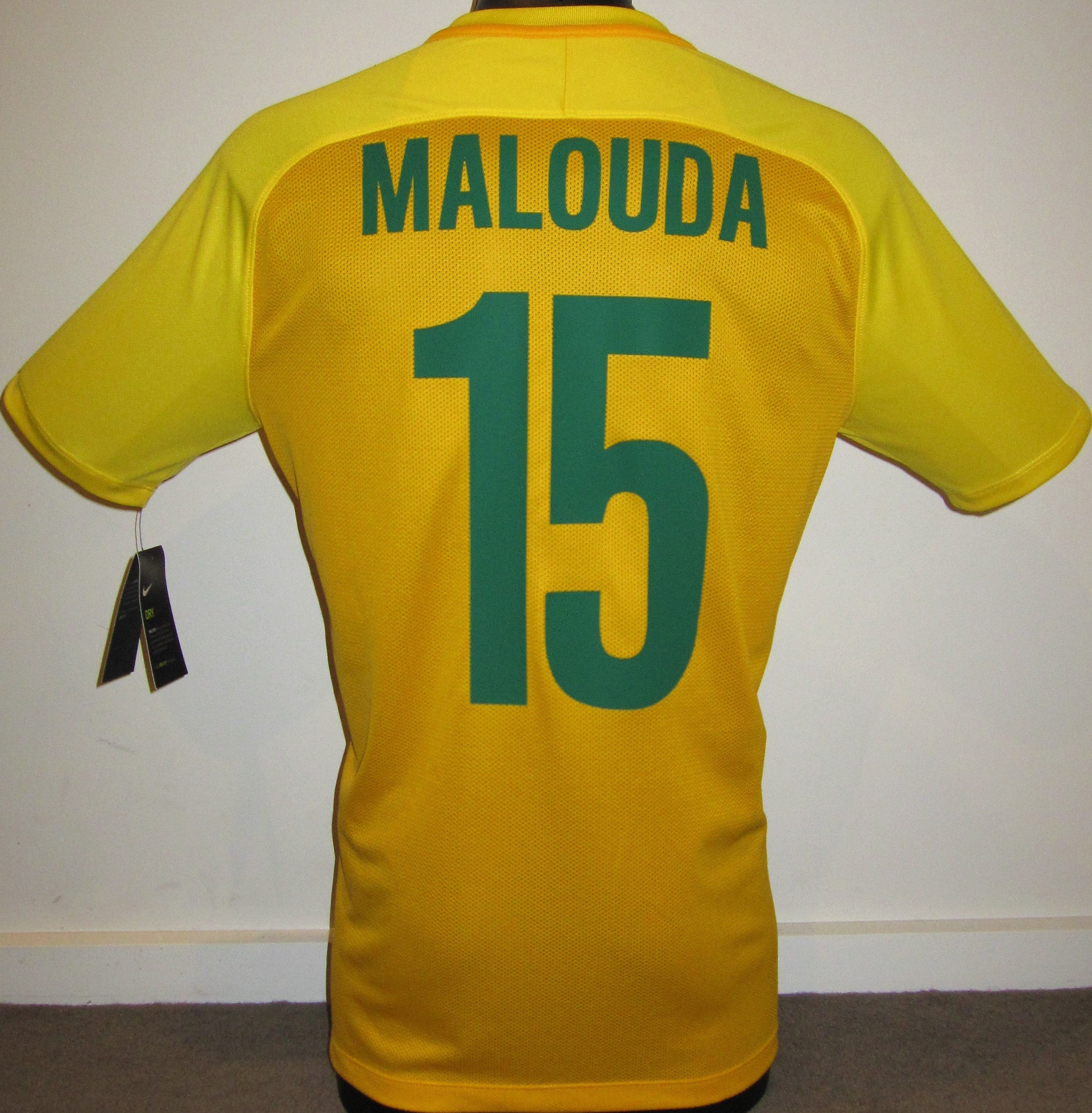 French Guiana 2017-18 Away (MALOUDA #15) Jersey/Shirt