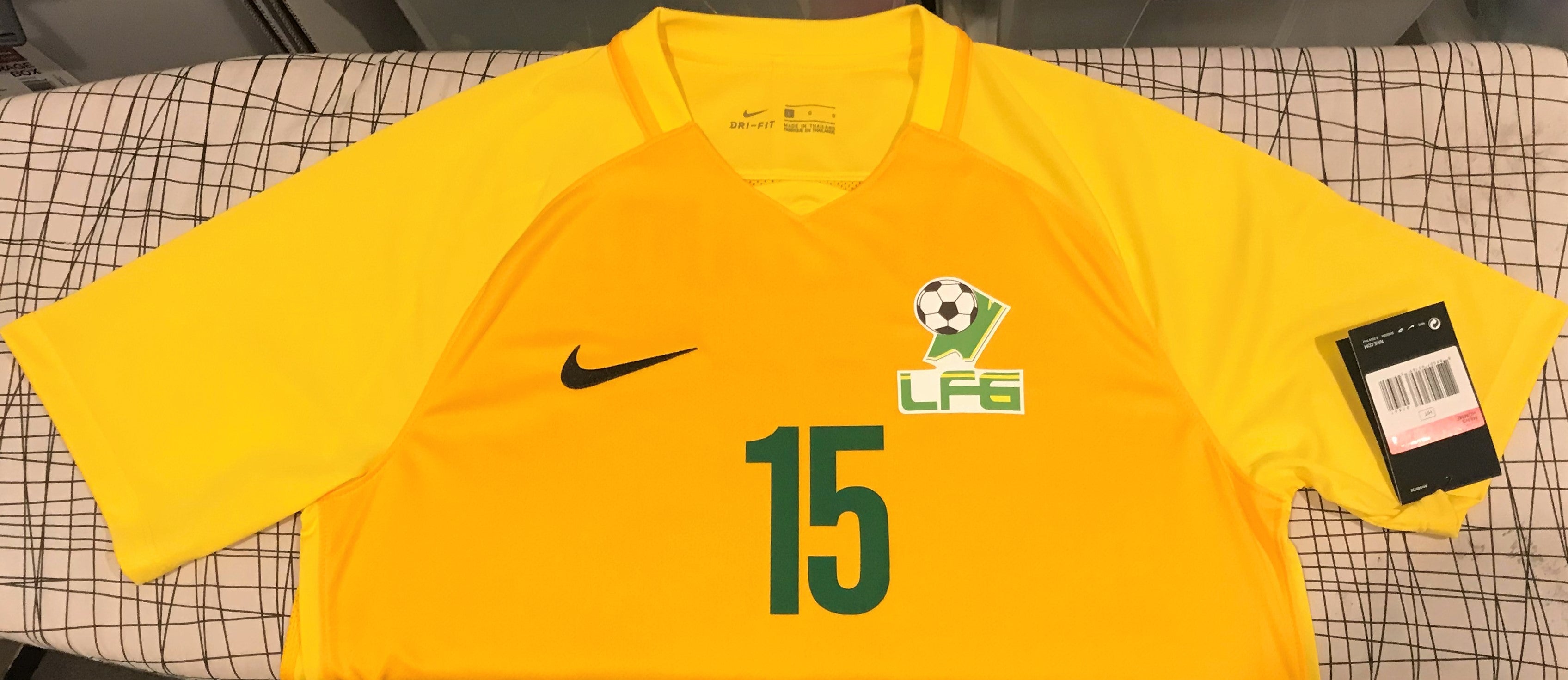 French Guiana 2017-18 Away (MALOUDA #15) Jersey/Shirt