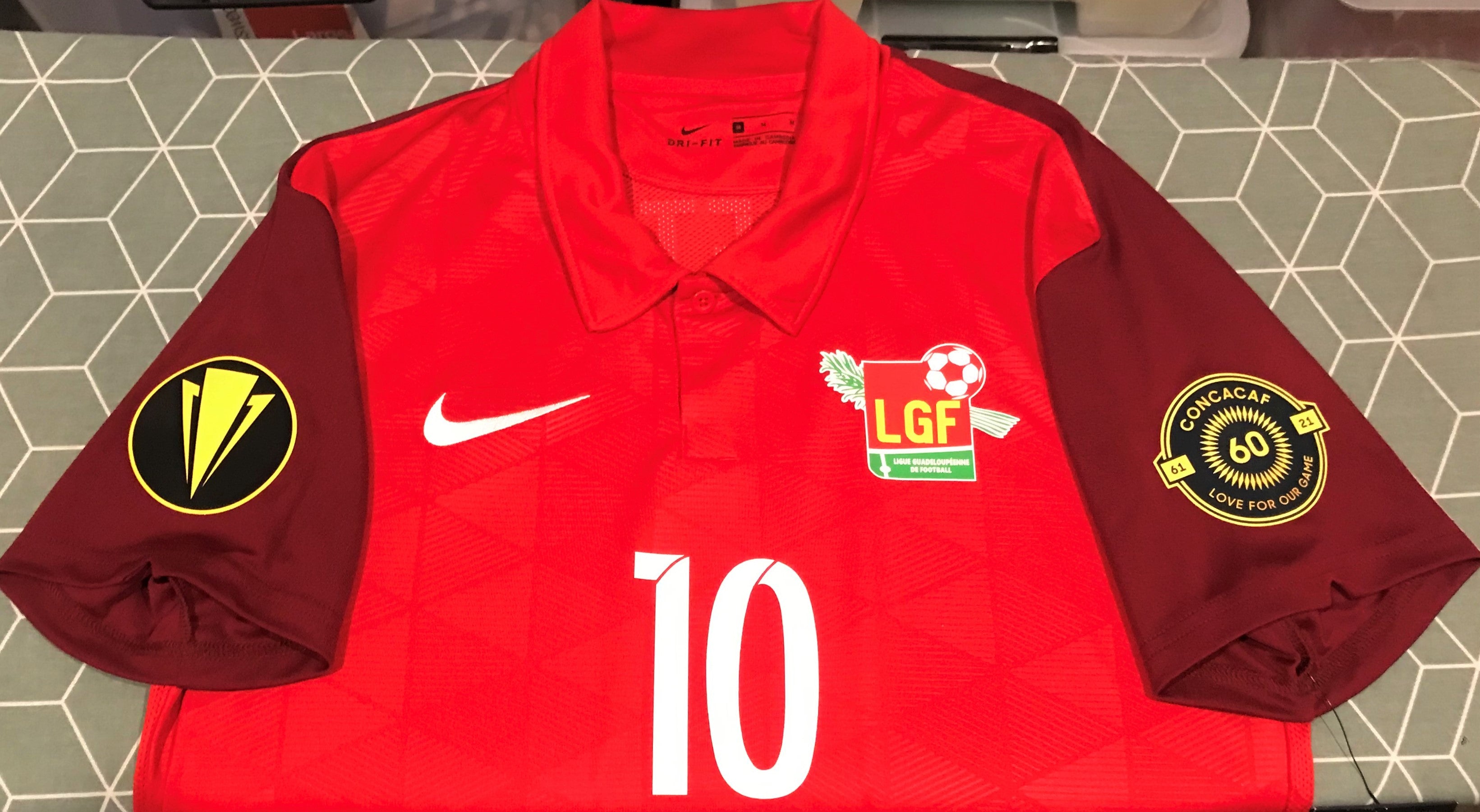 Guadeloupe 2020-21 Home (PHAETON #10) Jersey/Shirt