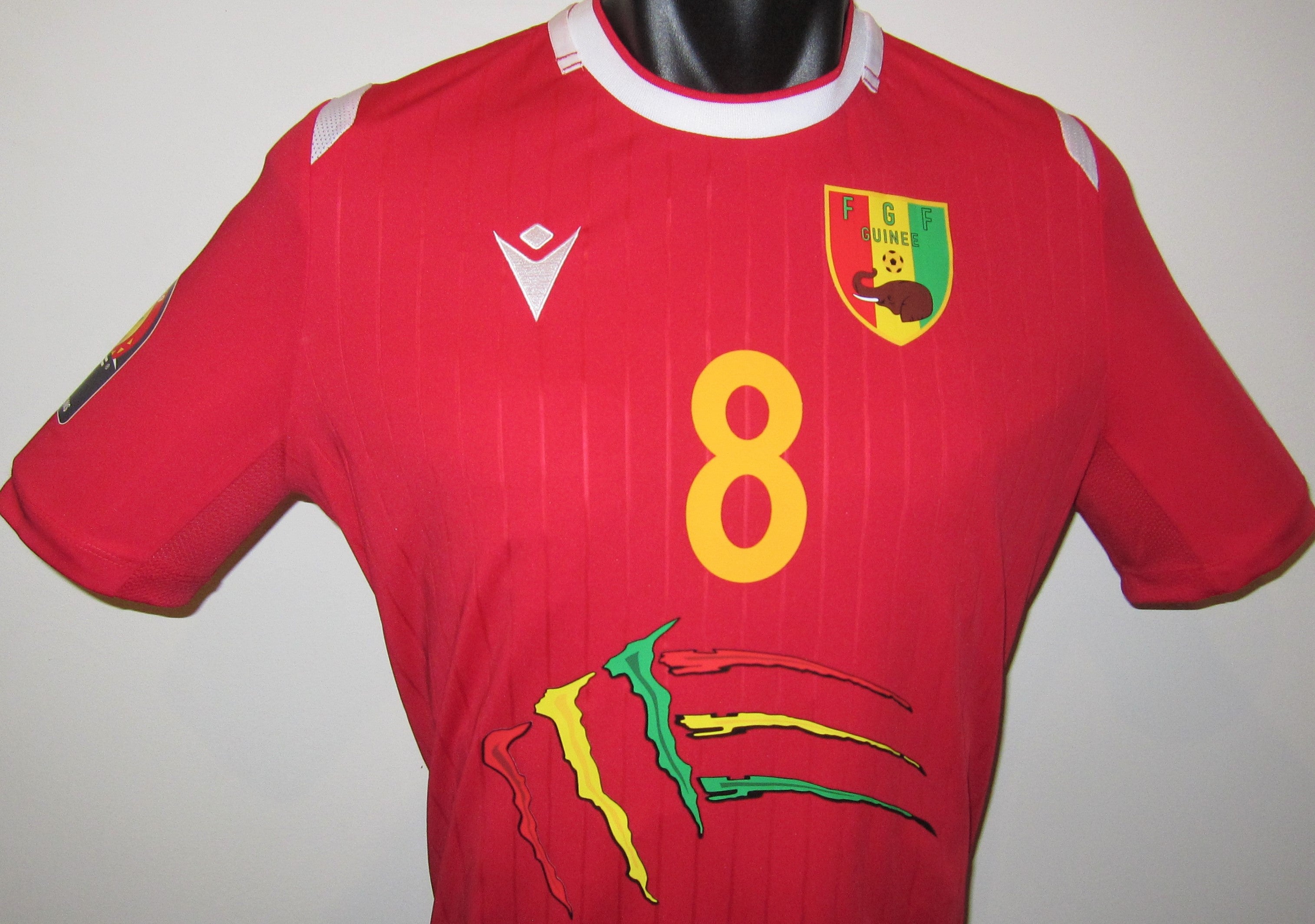 Guinea 2019 Home (N. KEITA #8) Jersey/Shirt