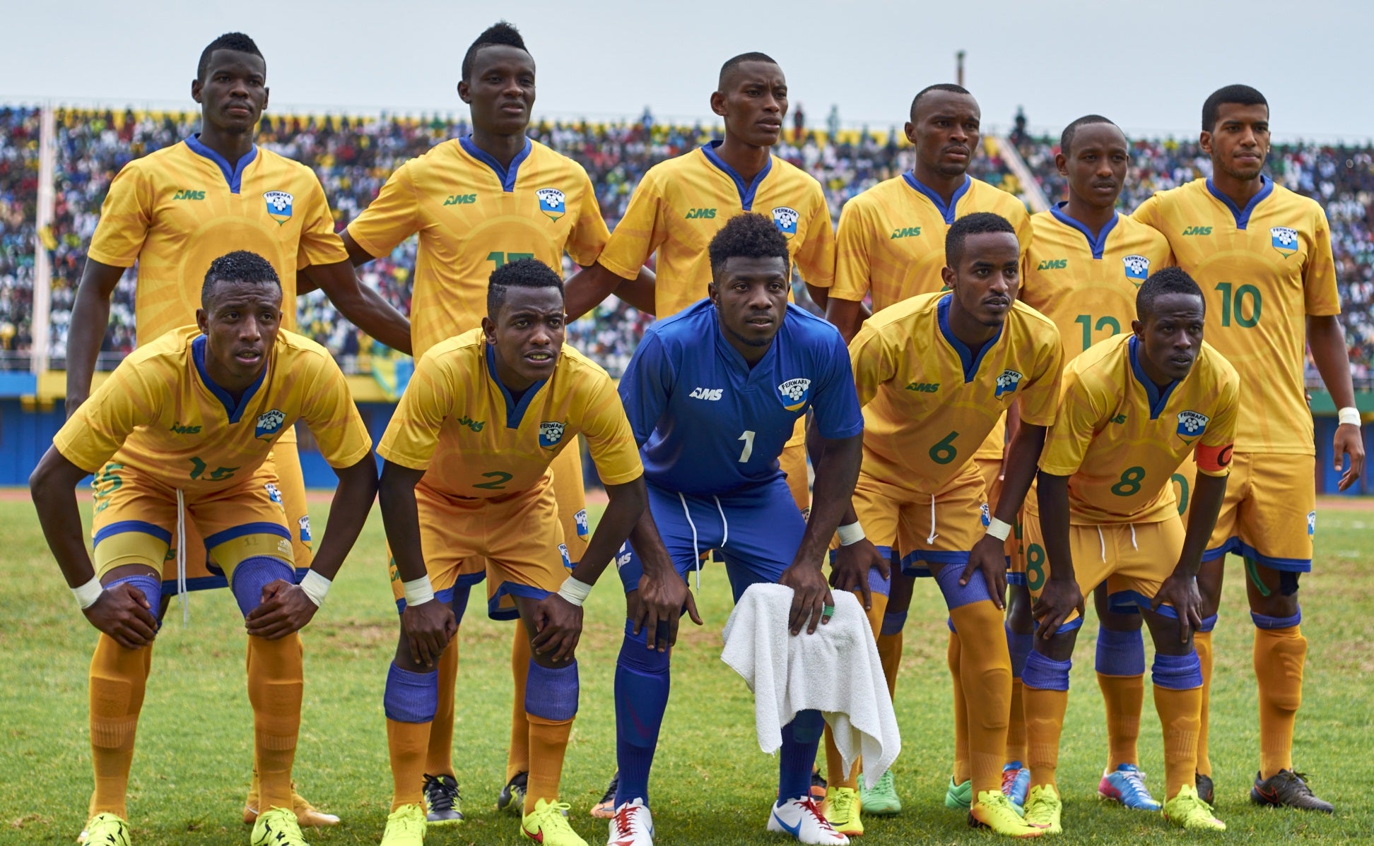 Rwanda 2015 Home (TUYISENGE #9) Jersey/Shirt