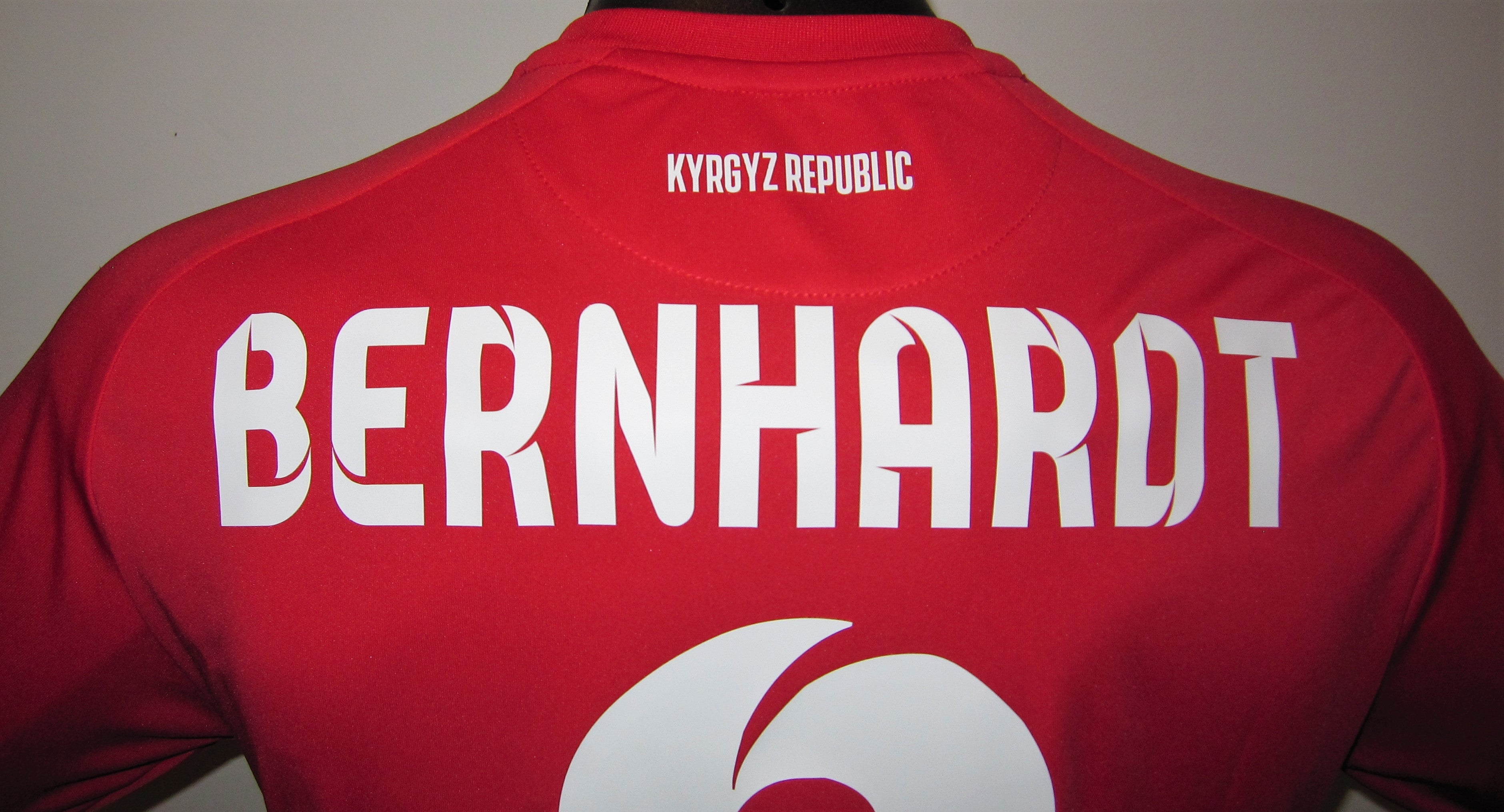 Kyrgyzstan 2019 Home (BERNHARDT #9) Jersey/Shirt