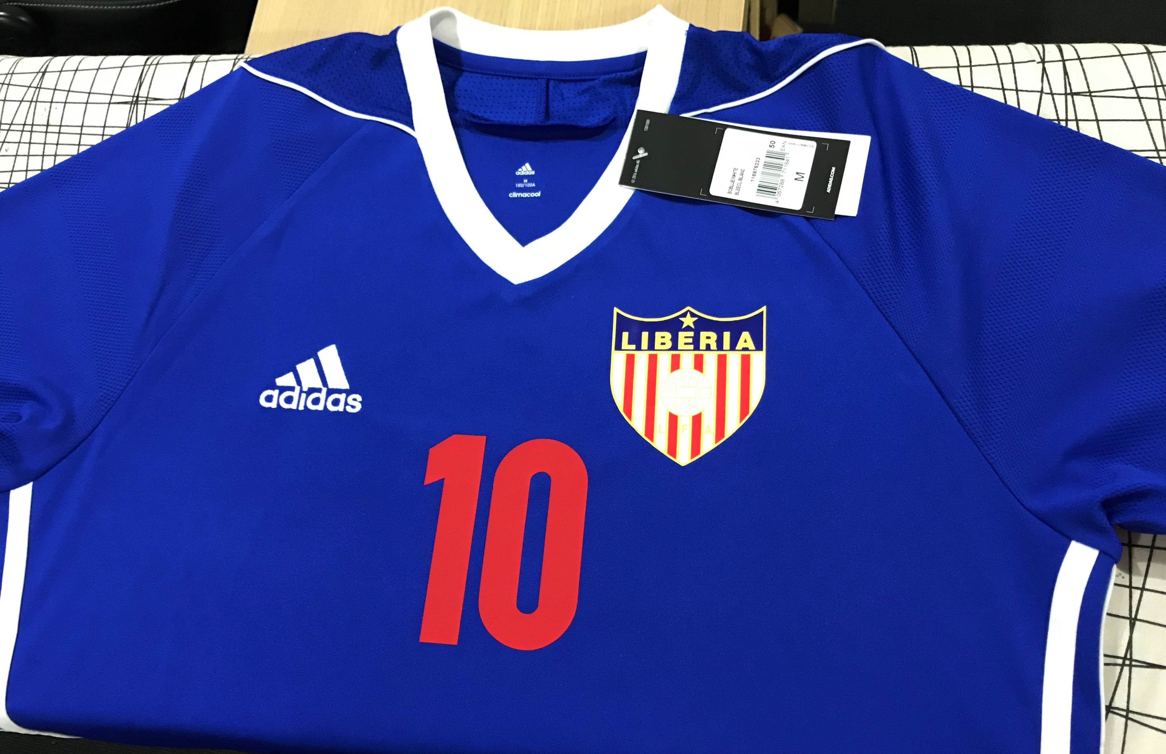 Liberia 2018 Home (#10- JEBOR) Jersey/Shirt