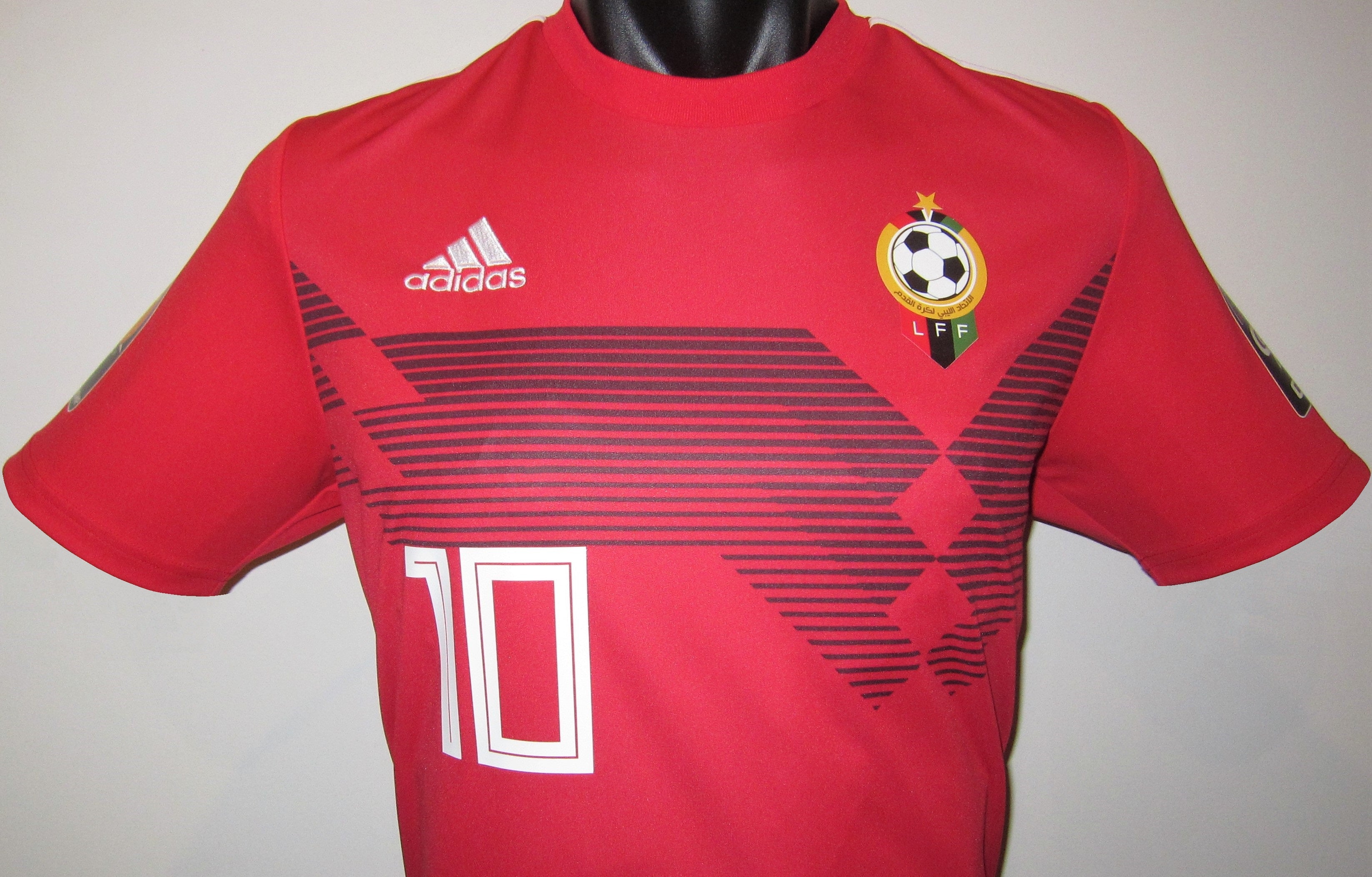 Libya CHAN 2020 Home (ZAKARIA #10) Jersey/Shirt