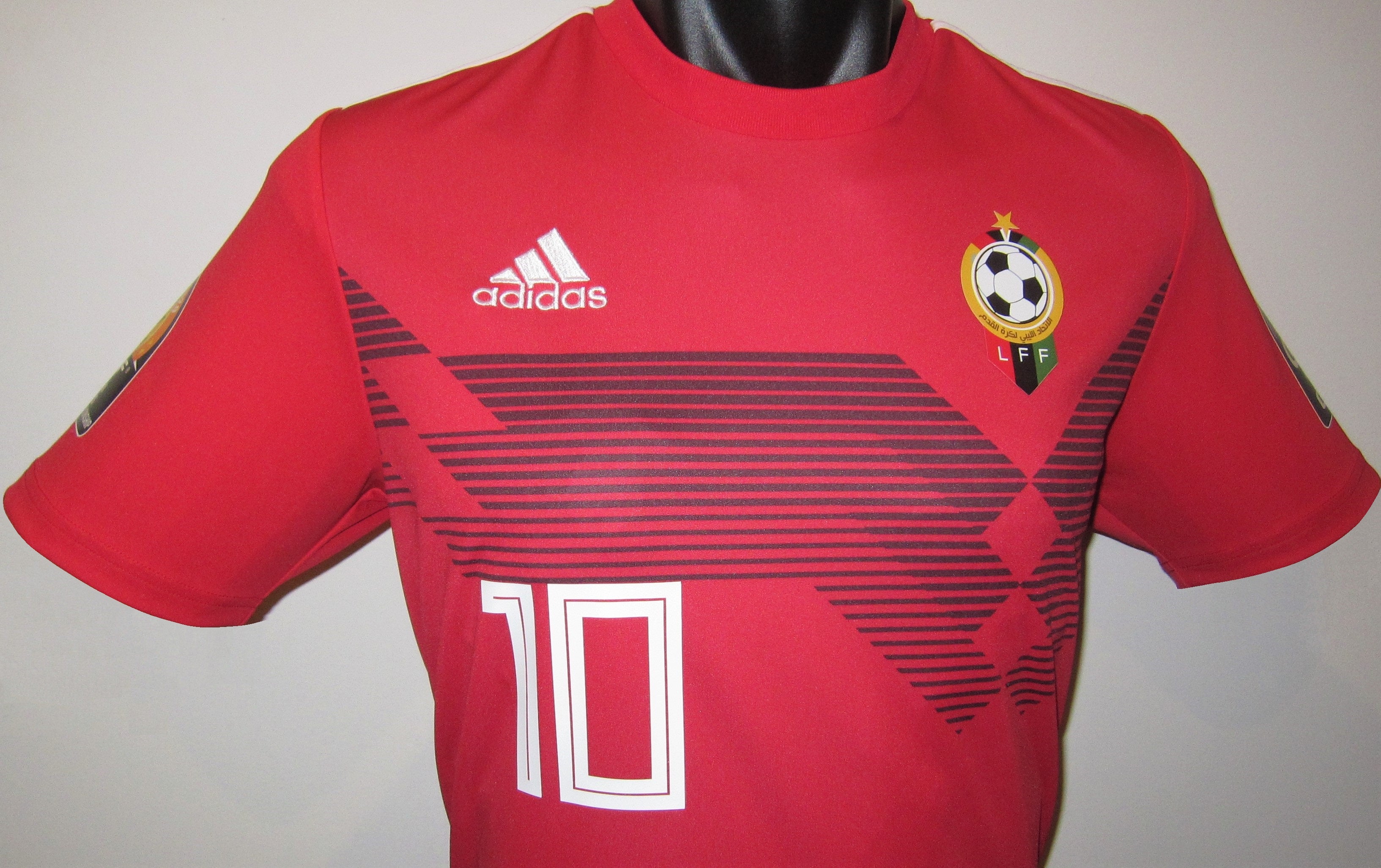 Libya CHAN 2020 Home (ZAKARIA #10) Jersey/Shirt
