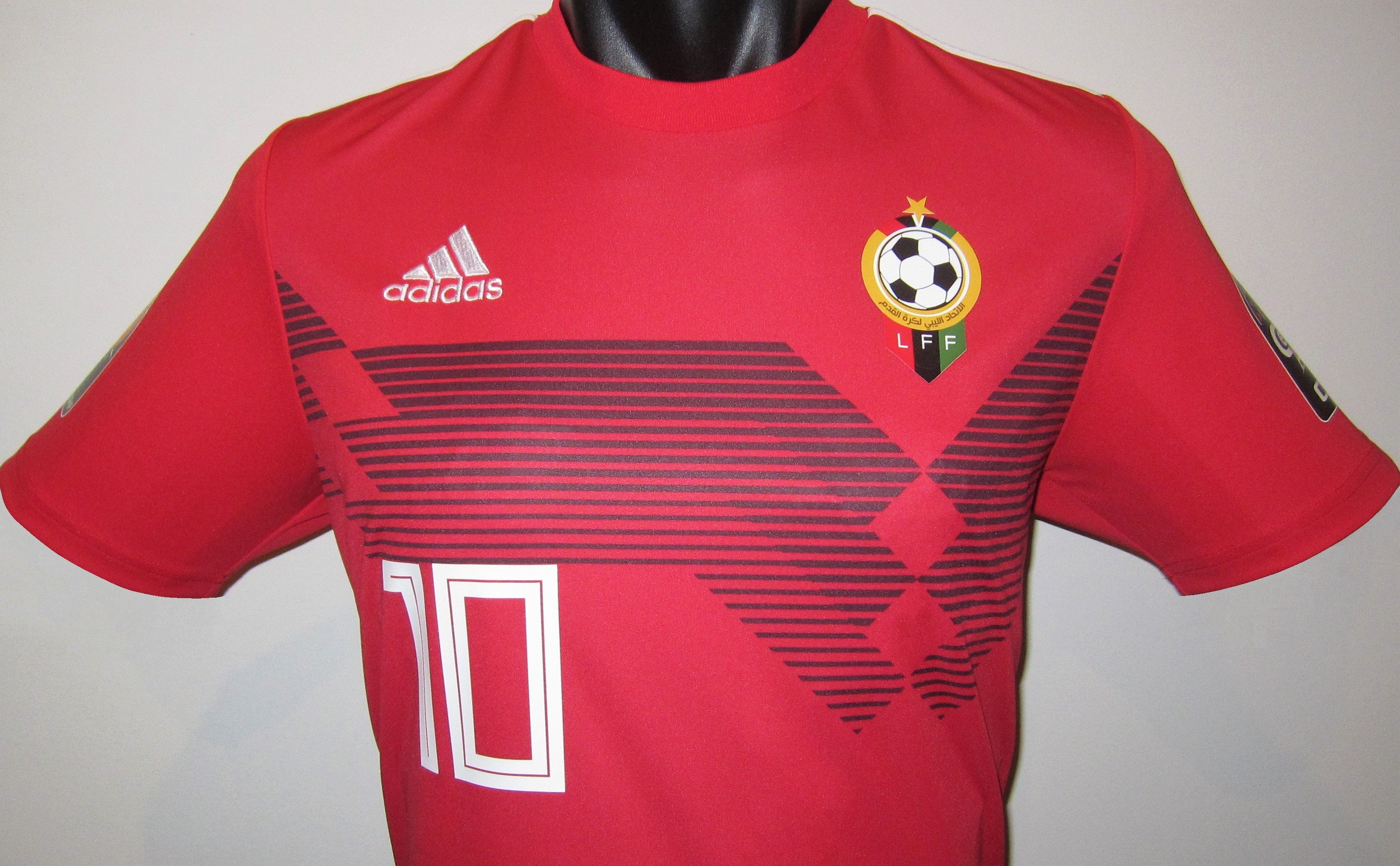 Libya CHAN 2020 Home (ZAKARIA #10) Jersey/Shirt