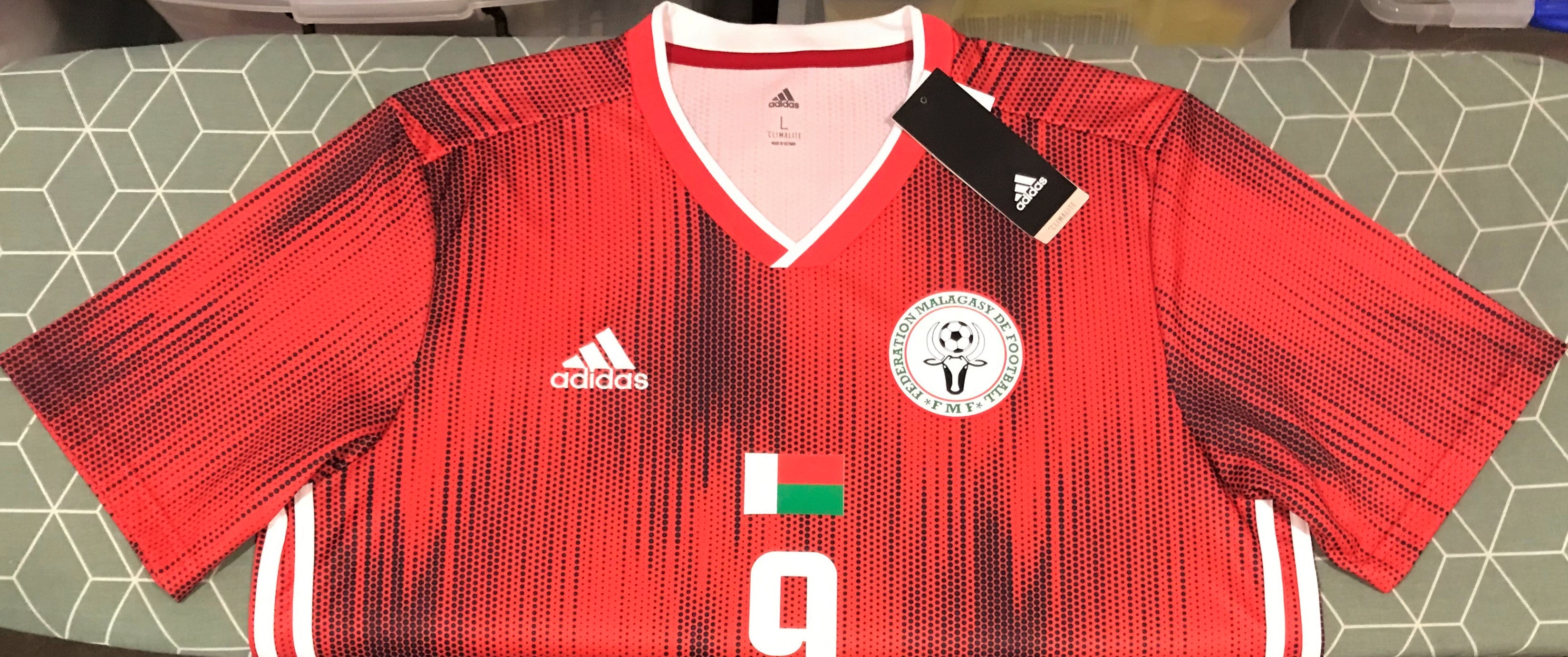 Madagascar 2018-19 Away (#9- ANDRIATSIMA) Jersey/Shirt