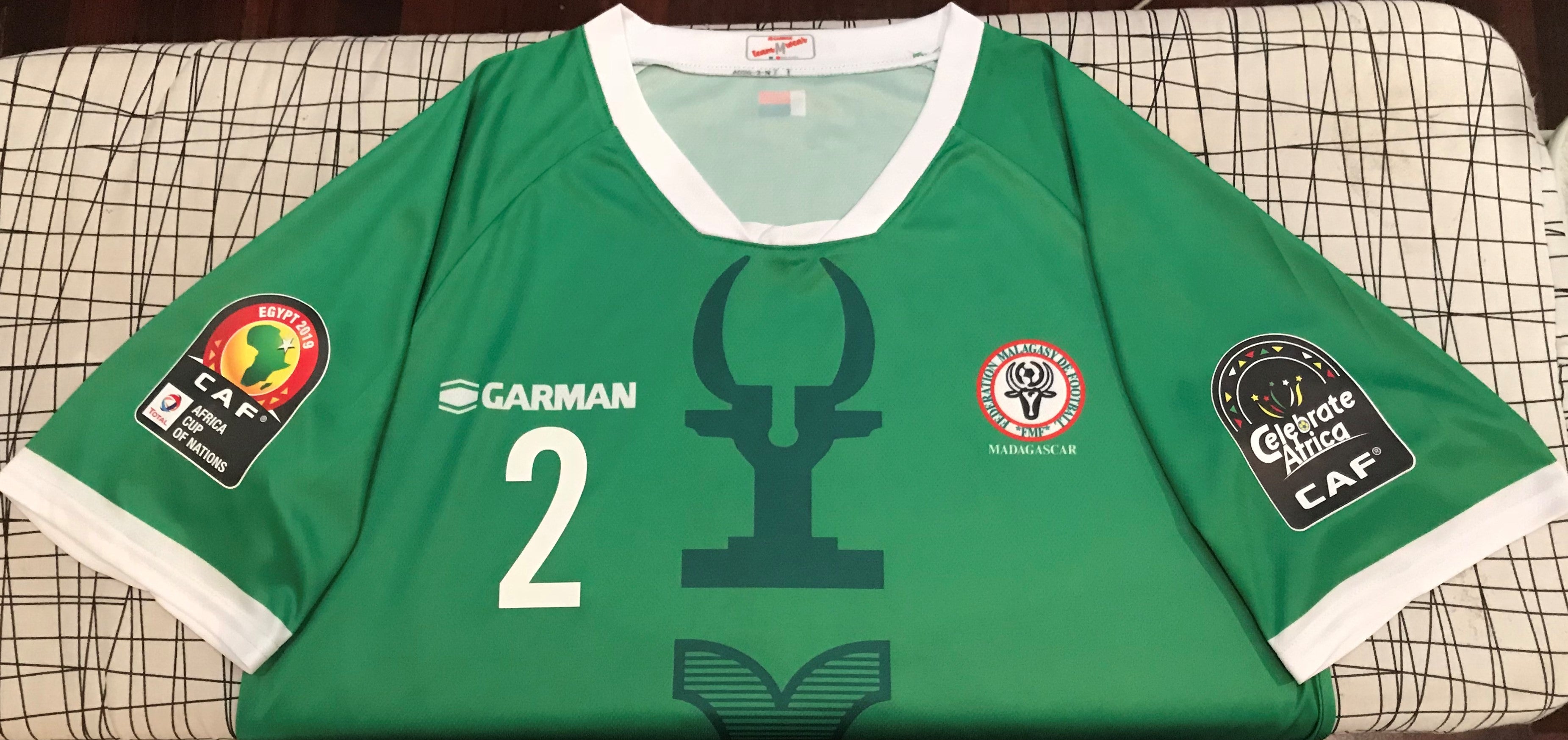 Madagascar 2019 Home (ANDREA #2) Jersey/Shirt