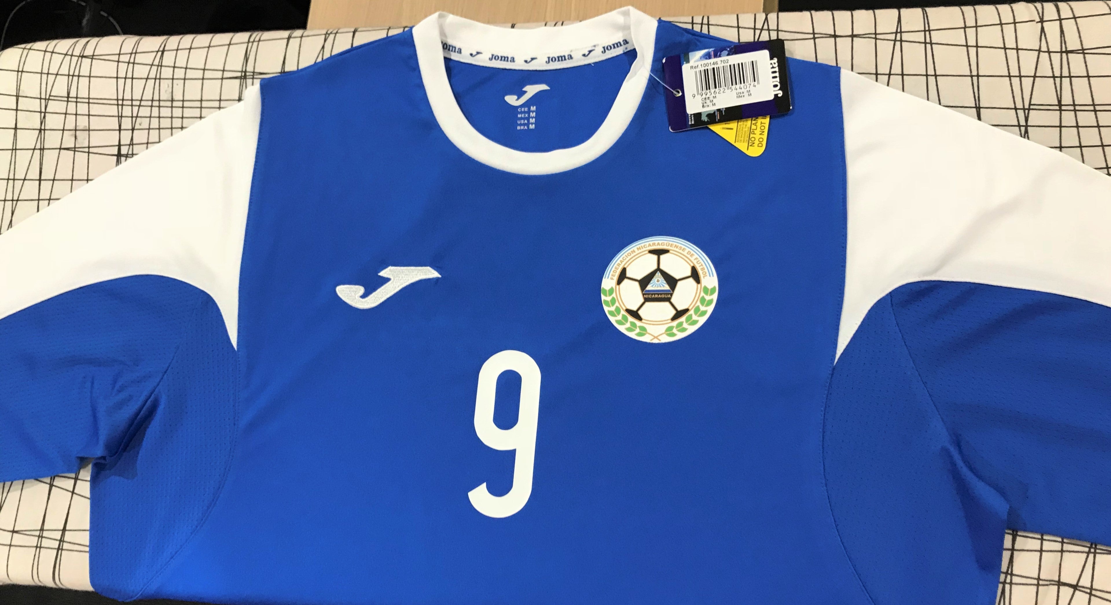 Nicaragua 2016-17 Home (#9- CADENA) Jersey/Shirt