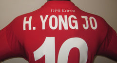 North Korea 2010 Home (H. YONG JO #10) Jersey/Shirt