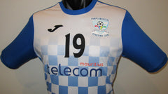 Pamplemousses SC 2018-19 Home (#19- PERTICOTS) Jersey/Shirt
