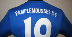 Pamplemousses SC 2018-19 Home (#19- PERTICOTS) Jersey/Shirt