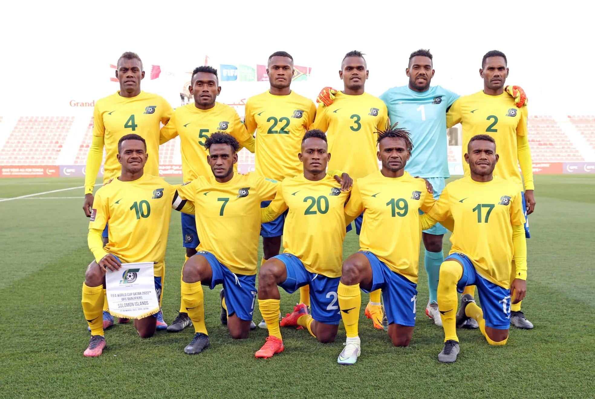 Solomon Islands 2021-22 Home (#20- LEA'I) Jersey/Shirt