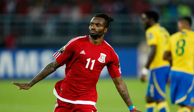 Equatorial Guinea 2015 Home (JAVIER BALBOA #11) Jersey/Shirt