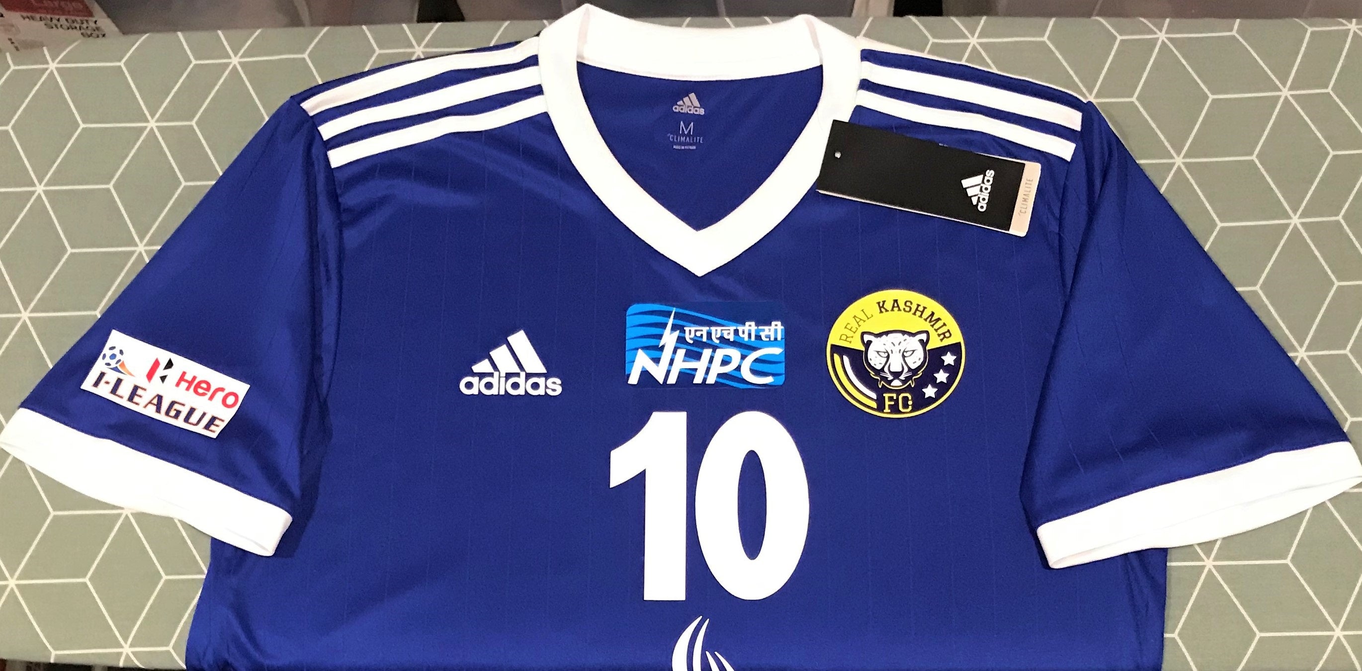 Real Kashmir FC 2020-21 Away (DANISH #10) Jersey/Shirt