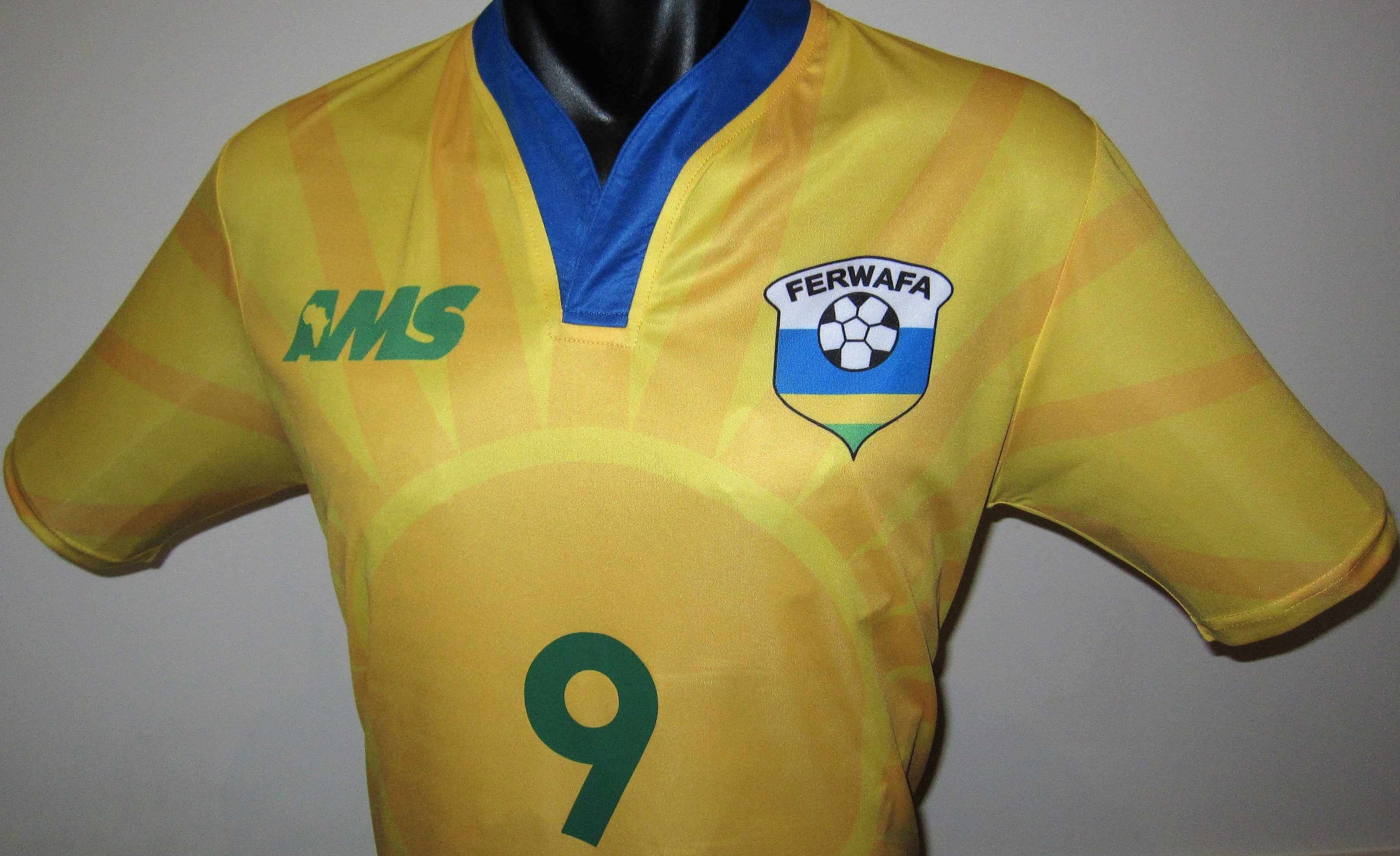 Rwanda 2015 Home (TUYISENGE #9) Jersey/Shirt