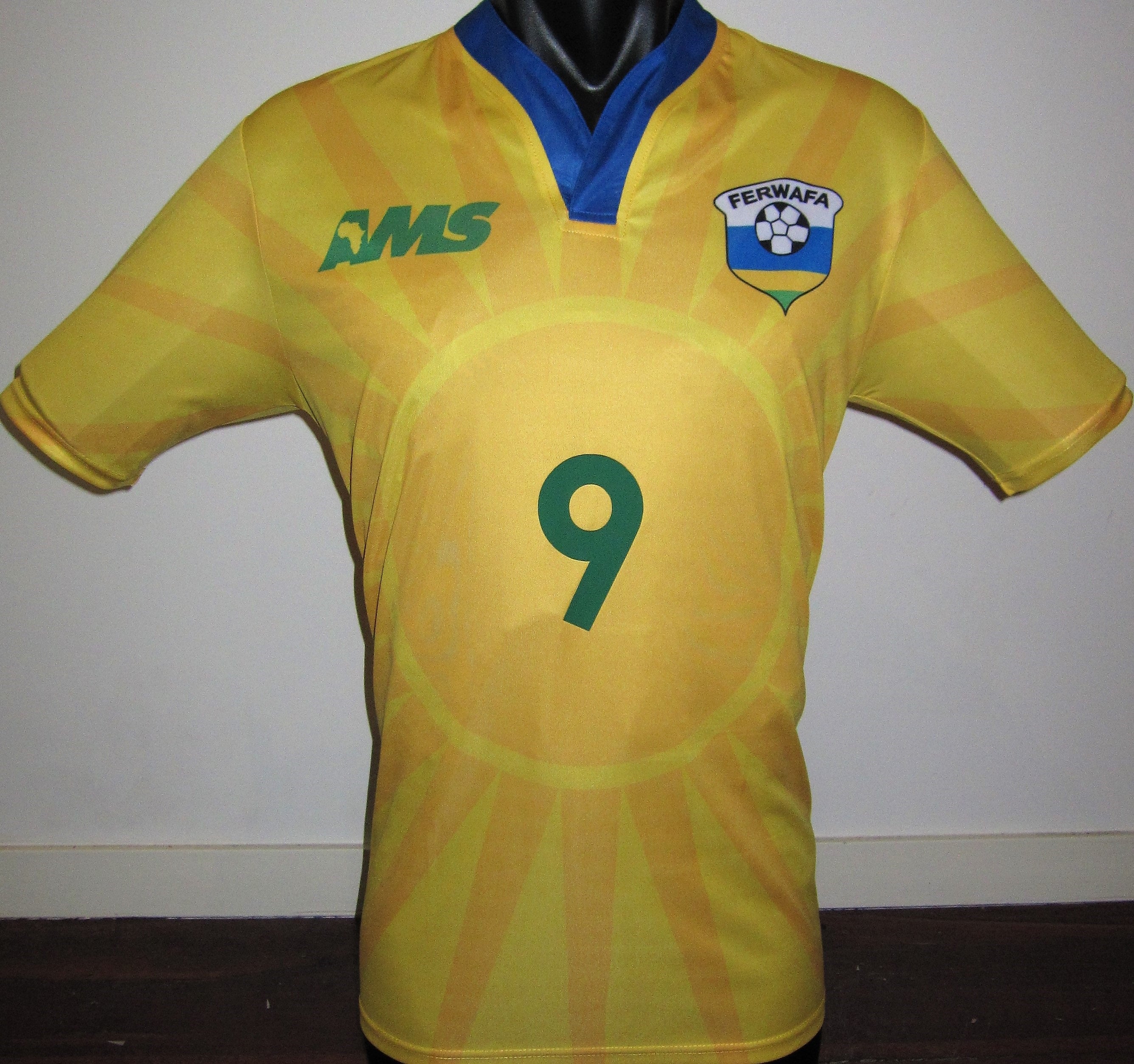 Rwanda 2015 Home (TUYISENGE #9) Jersey/Shirt