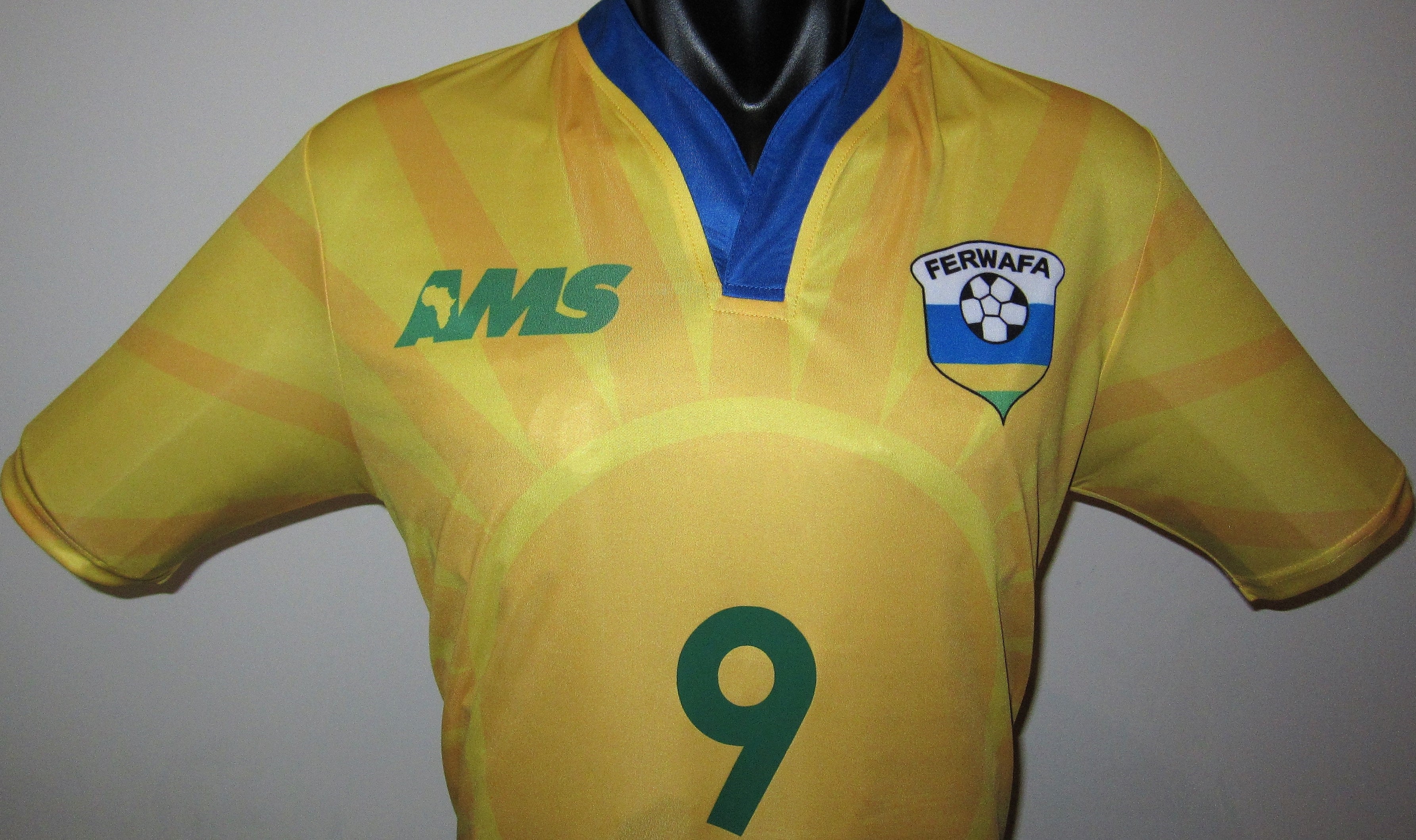 Rwanda 2015 Home (TUYISENGE #9) Jersey/Shirt