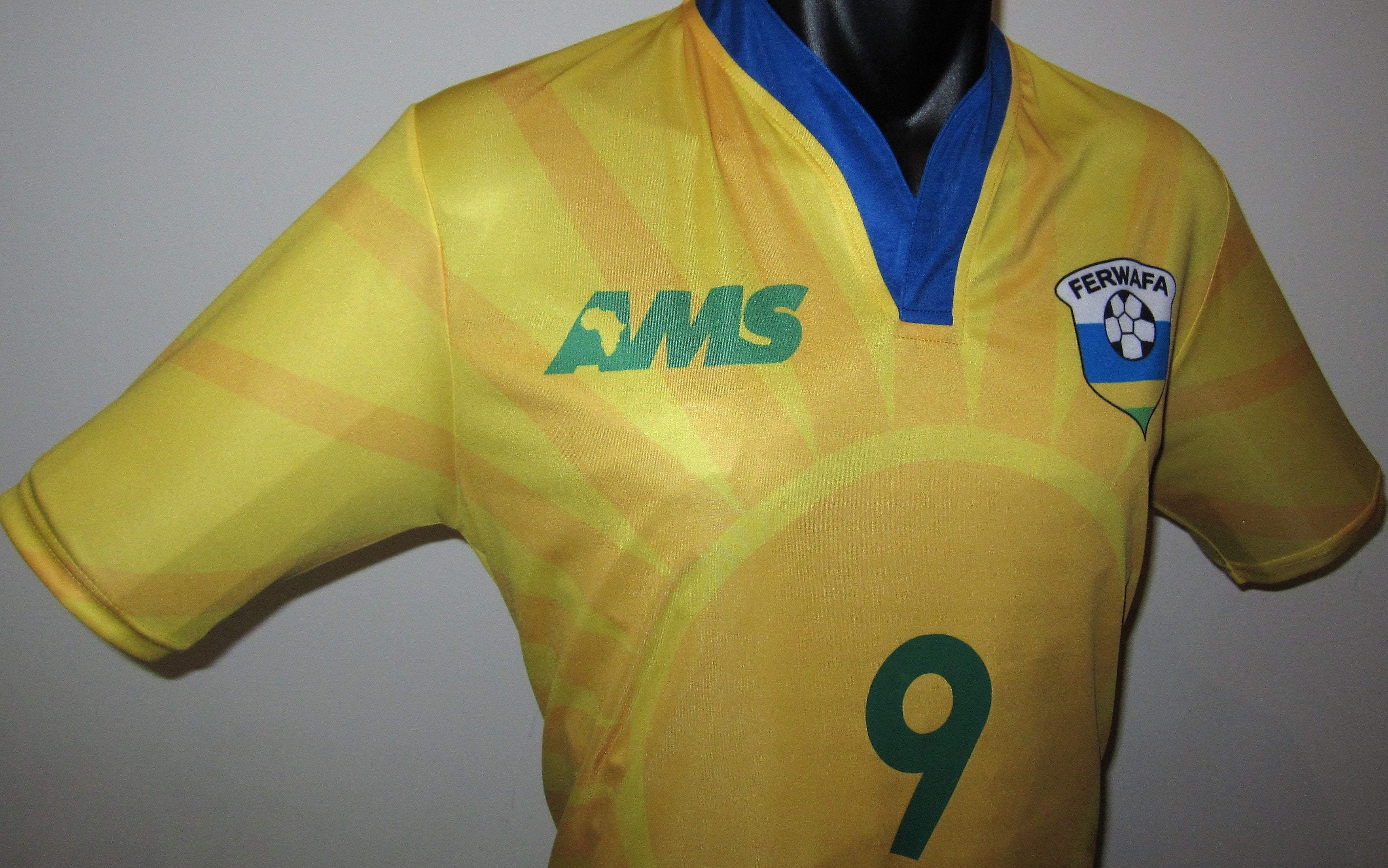 Rwanda 2015 Home (TUYISENGE #9) Jersey/Shirt