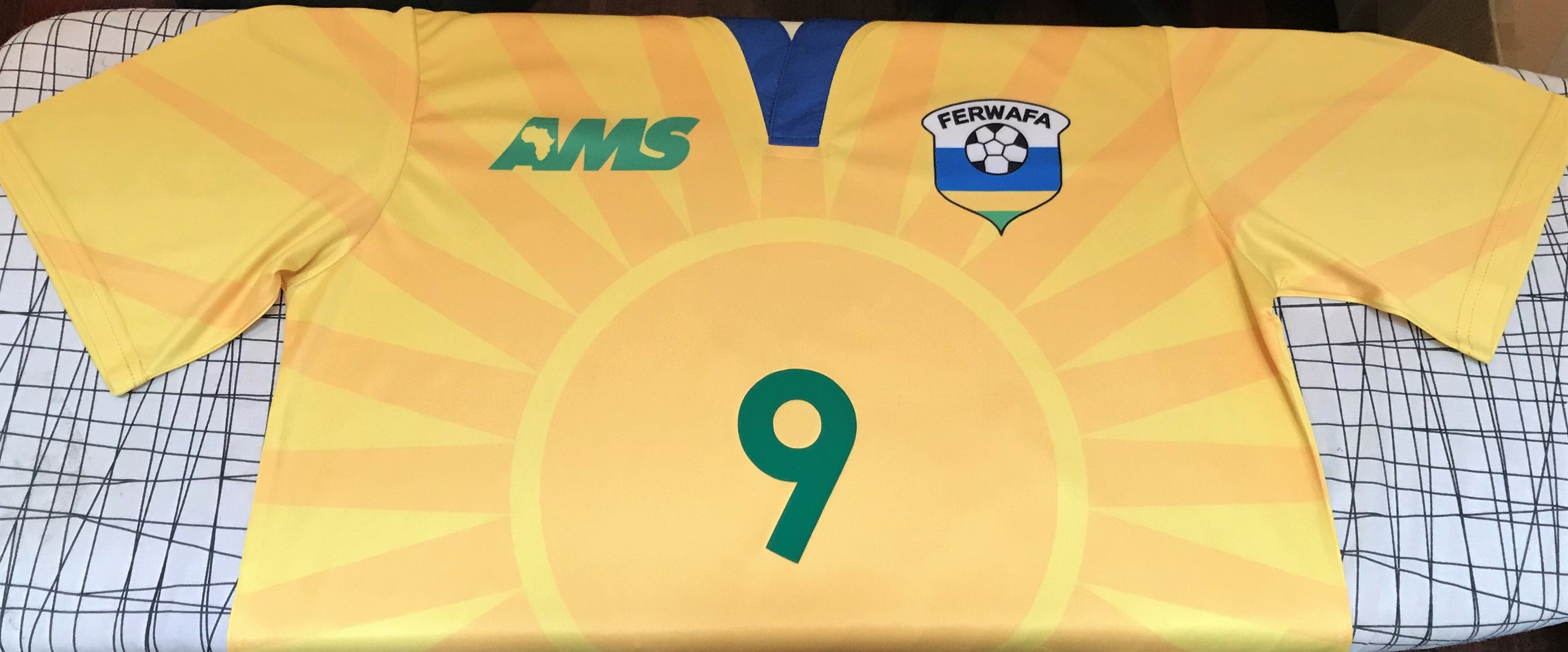 Rwanda 2015 Home (TUYISENGE #9) Jersey/Shirt