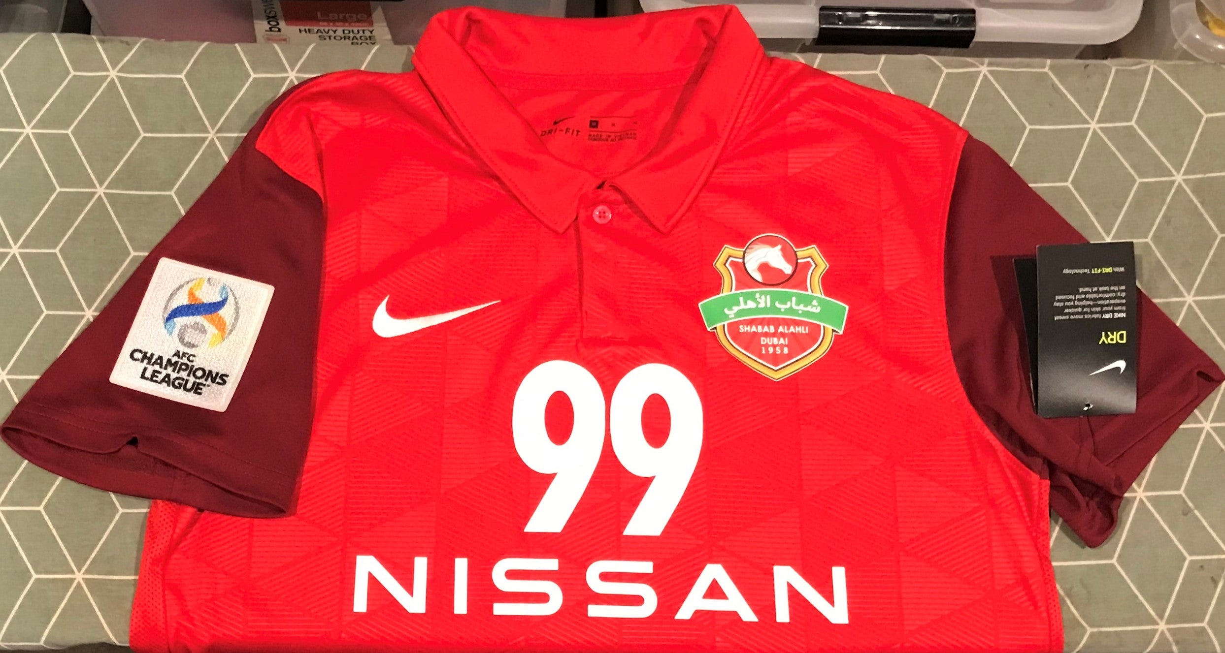 Shabab Al-Ahli Dubai 2021 Home (IGOR.S #99) Jersey/Shirt