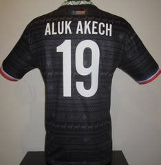 South Sudan 2017-18 Third (ALUK AKECH #19) Jersey/Shirt