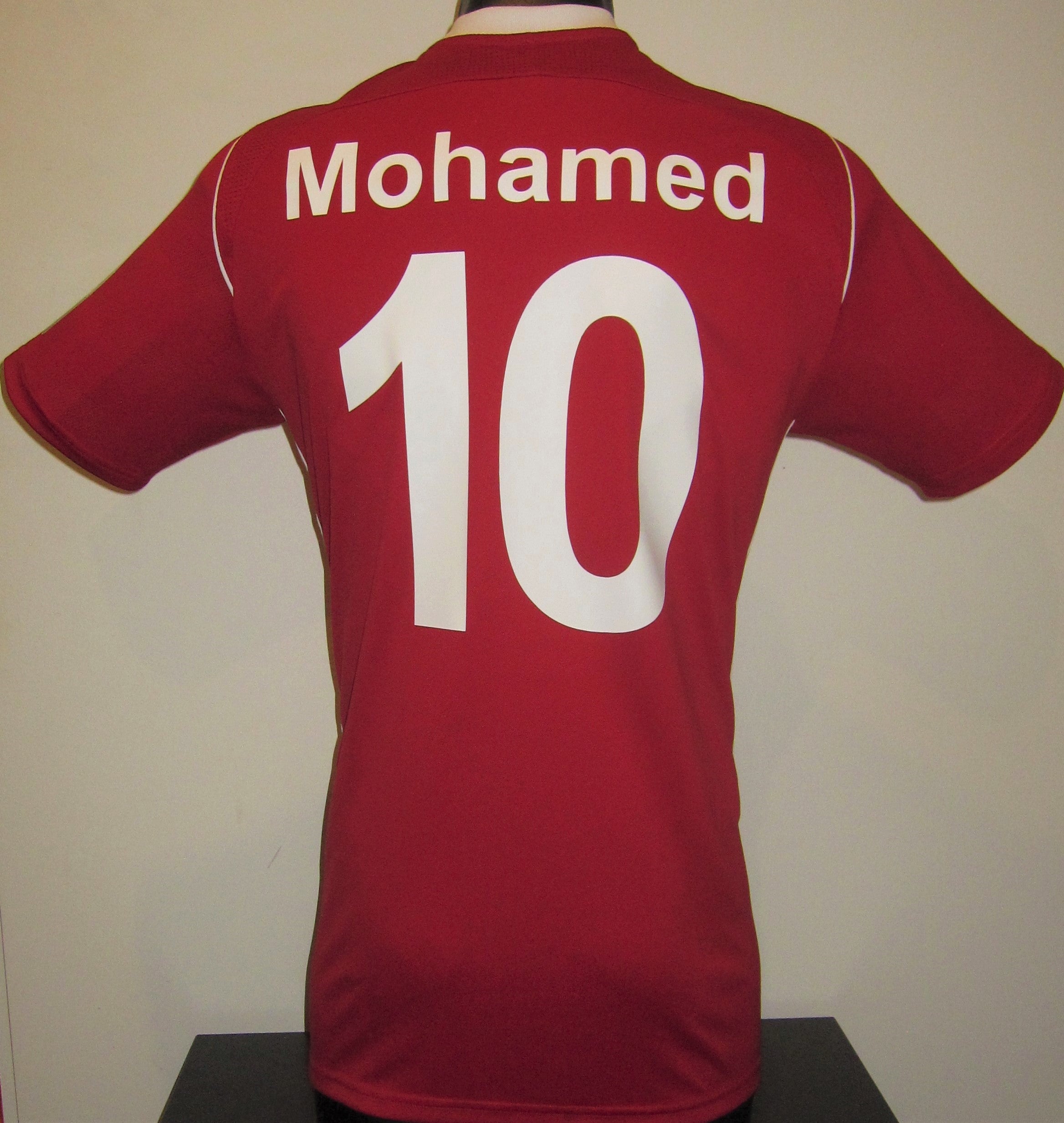 Sudan AFCON 2021 Home (MOHAMED #10) Jersey/Shirt