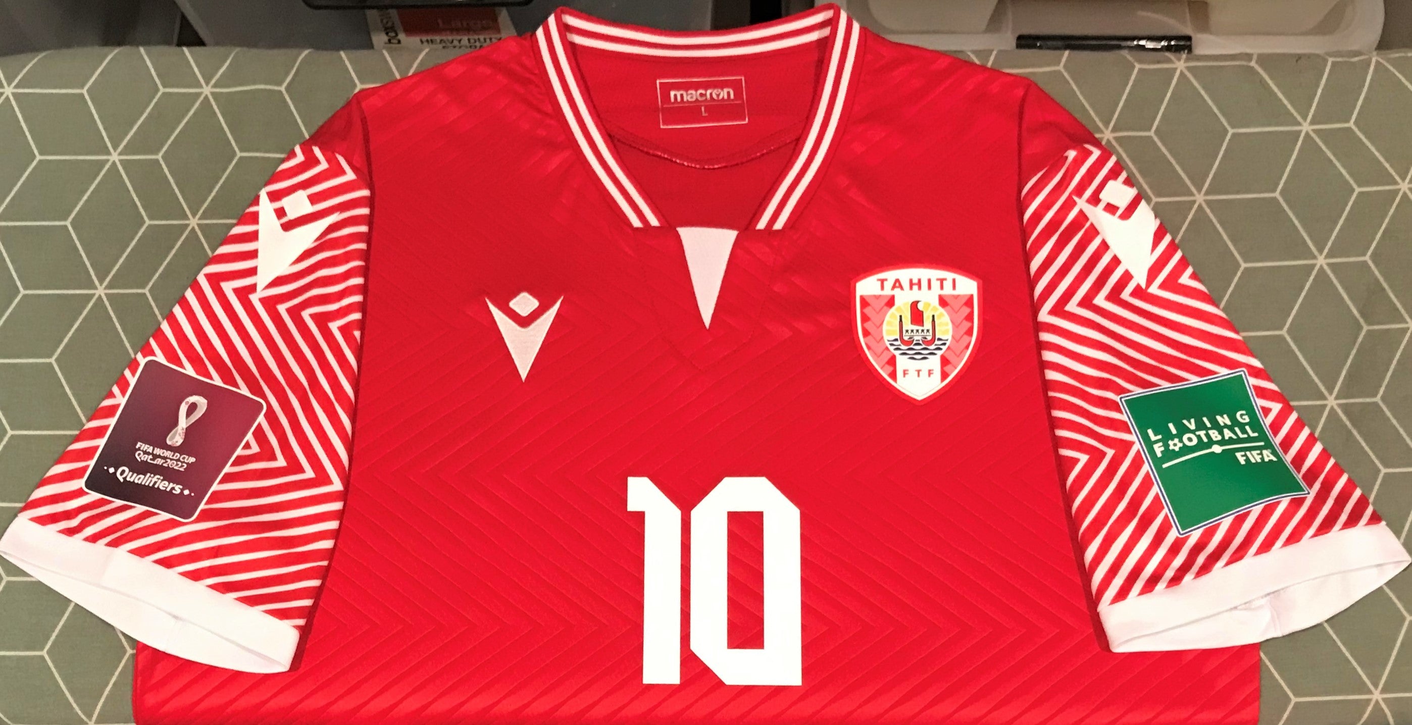 Tahiti 2022-23 Home (TEHAU #10) Jersey/Shirt