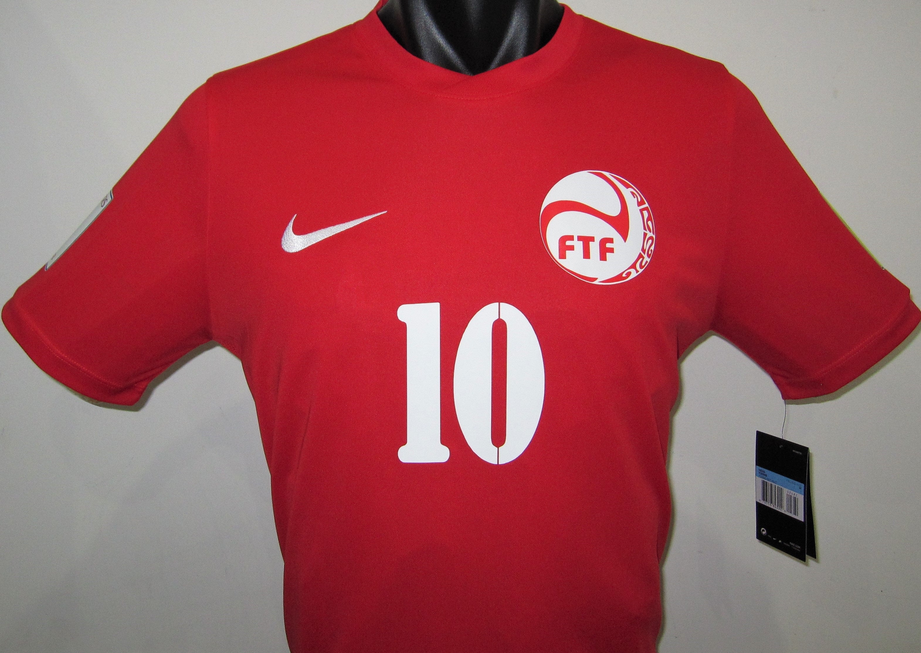 Tahiti 2016-17 Home (#10- TEHAU) Jersey/Shirt
