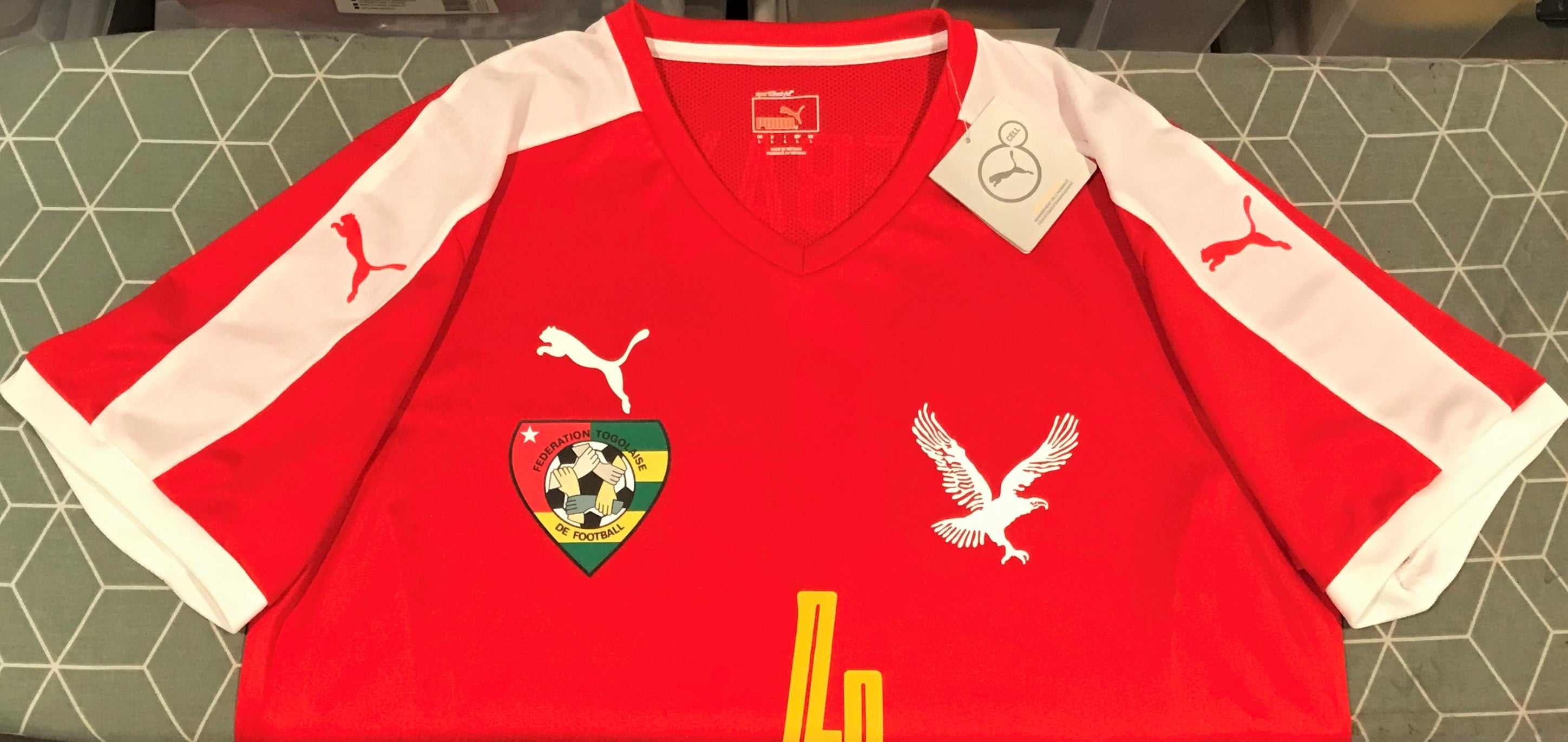 Togo 2017 Home (ADEBAYOR #4) Jersey/Shirt