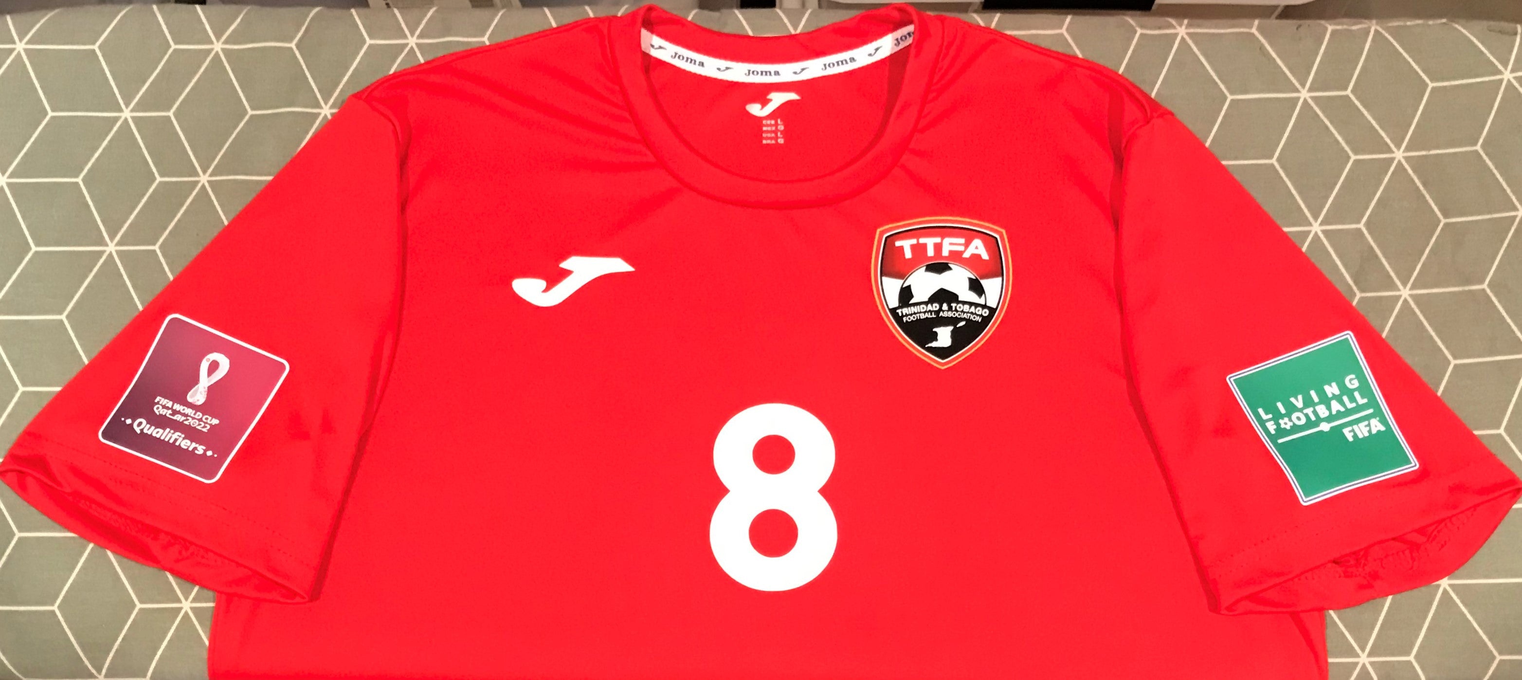 Trinidad & Tobago 2021 Home (#8- HYLAND) Jersey/Shirt