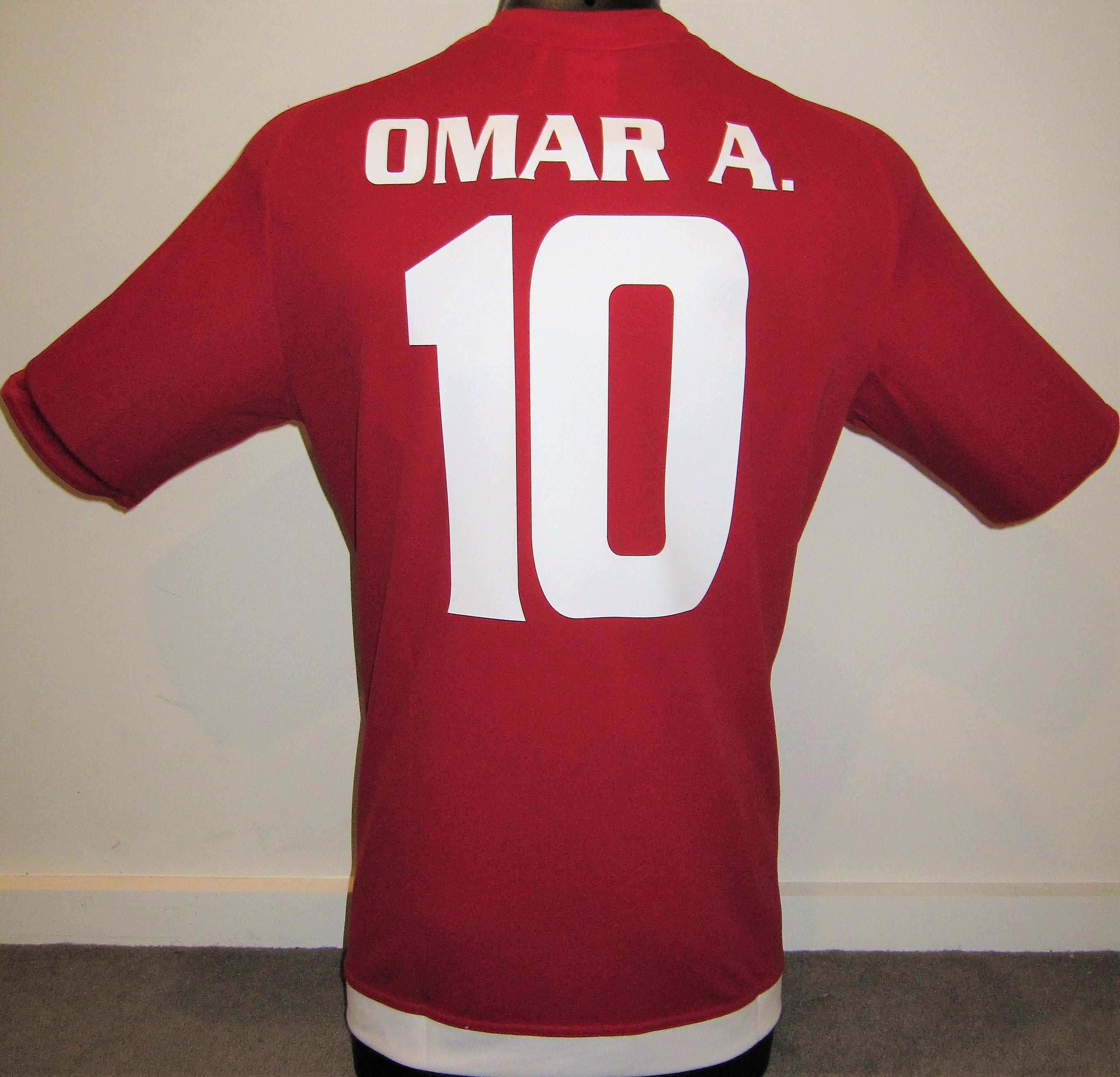 United Arab Emirates 2015 Away (OMAR A. #10) Jersey/Shirt
