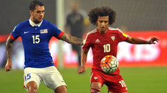 United Arab Emirates 2015 Away (OMAR A. #10) Jersey/Shirt