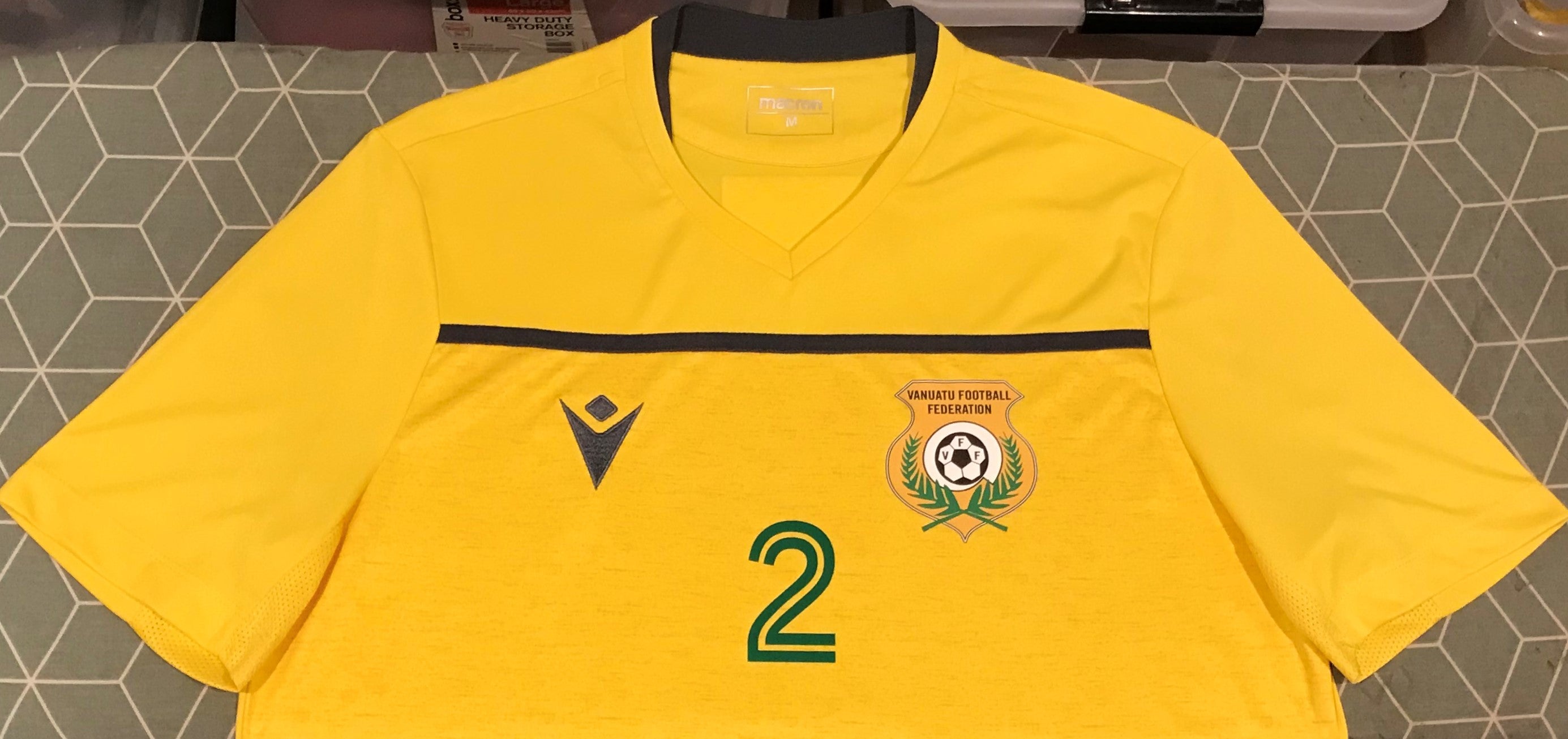 Vanuatu 2018-19 Home (#2- KALTAK) Jersey/Shirt