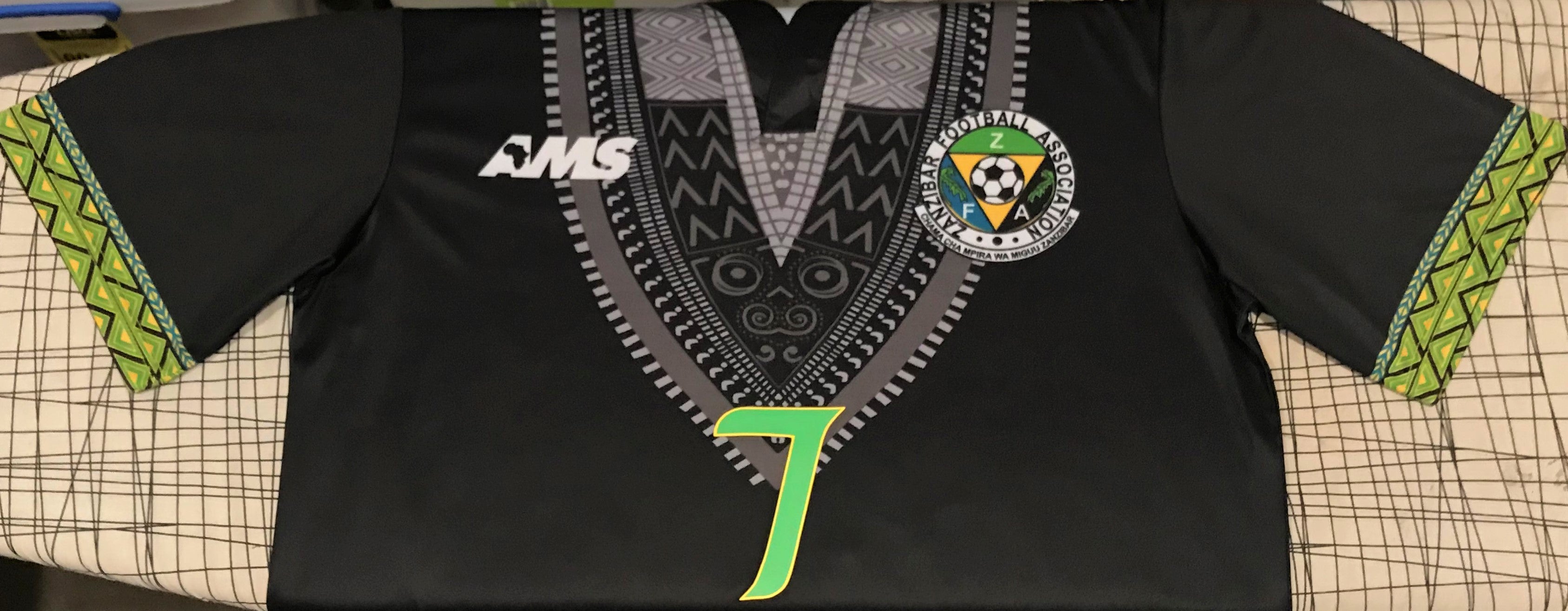 Zanzibar 2017-18 Away (#7- KASSIM) Jersey/Shirt