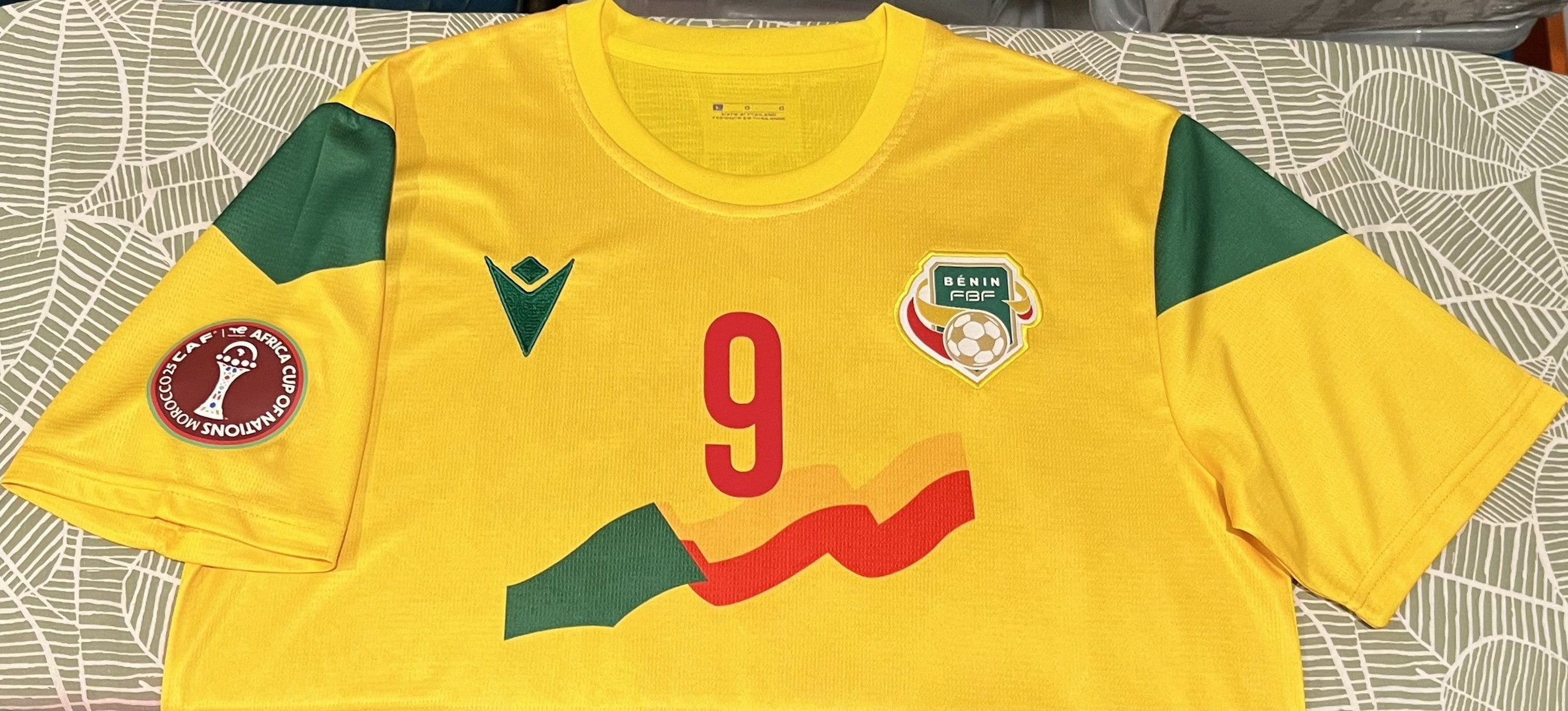 Benin 2025-26 Home (MOUNIÉ #9) Jersey/Shirt