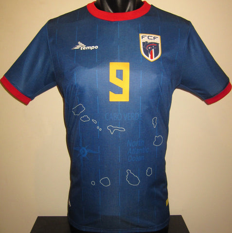 Cape Verde 2024-25 Home (LIVRAMENTO #9) Jersey/Shirt